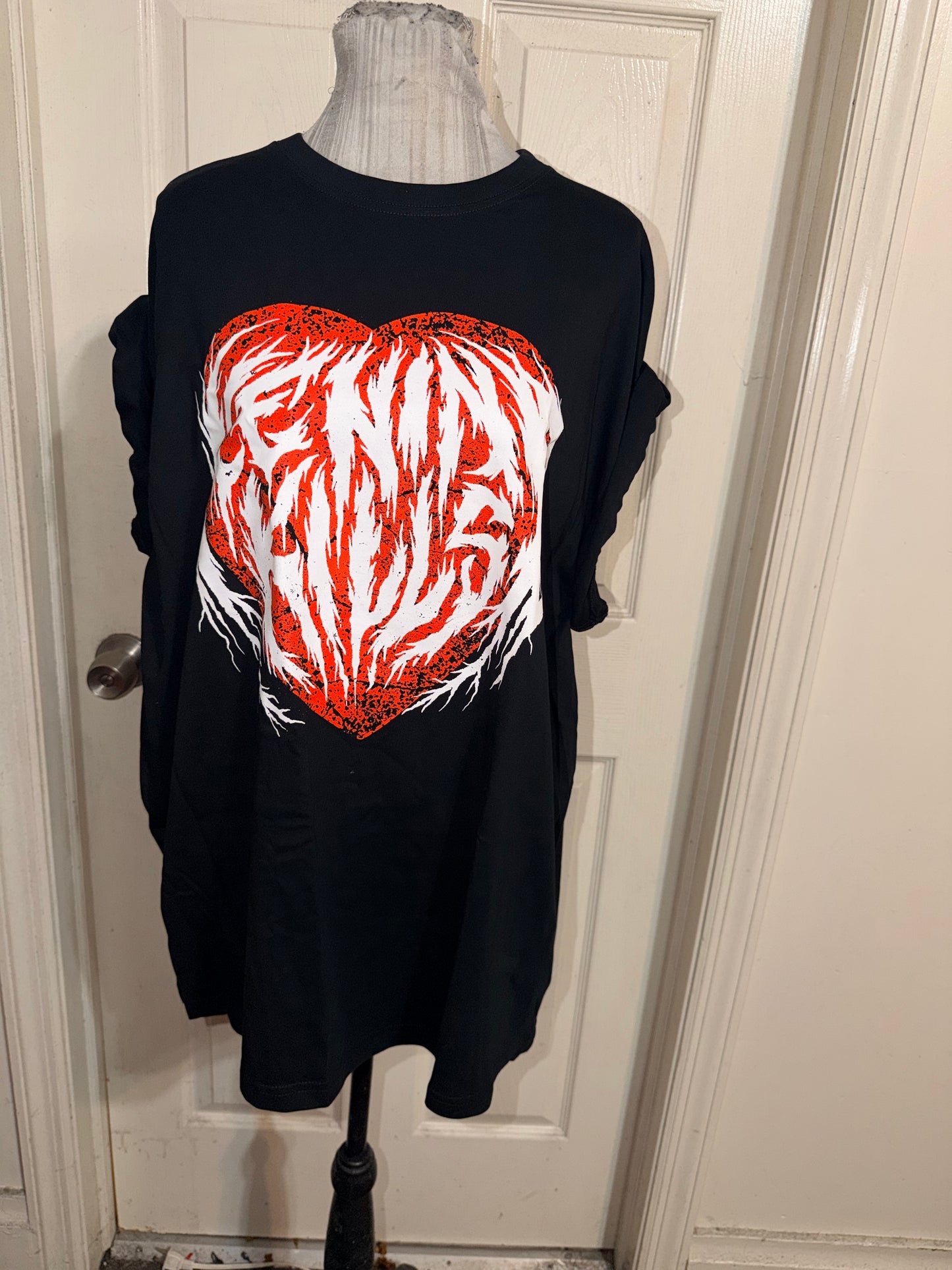 Ice Nine Kills Oversized Distressed Tee