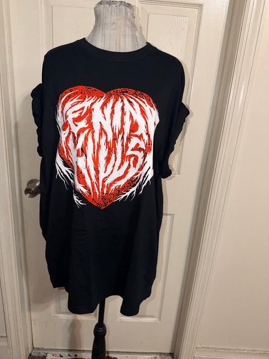 Ice Nine Kills Oversized Distressed Tee