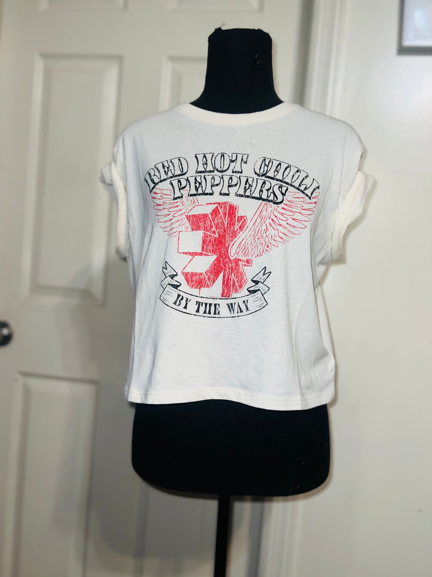 Red Hot Chili Peppers Distressed Baby Tee