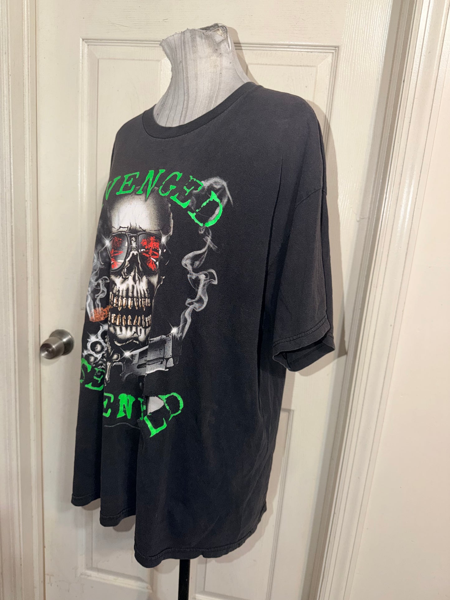 Avenged Sevenfold Vintage Oversized Distressed Tee