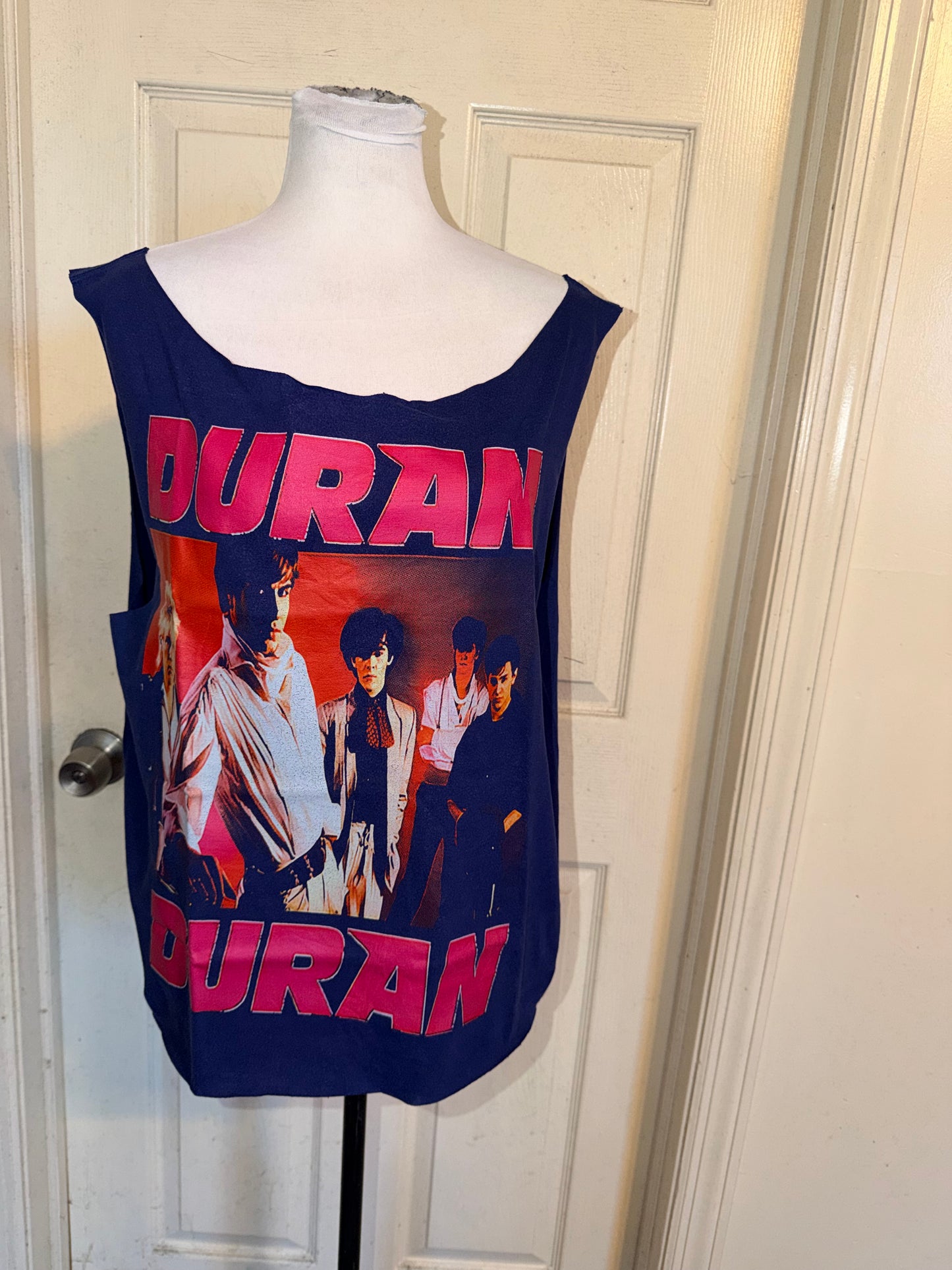 Duran Duran Oversized Distressed Tank