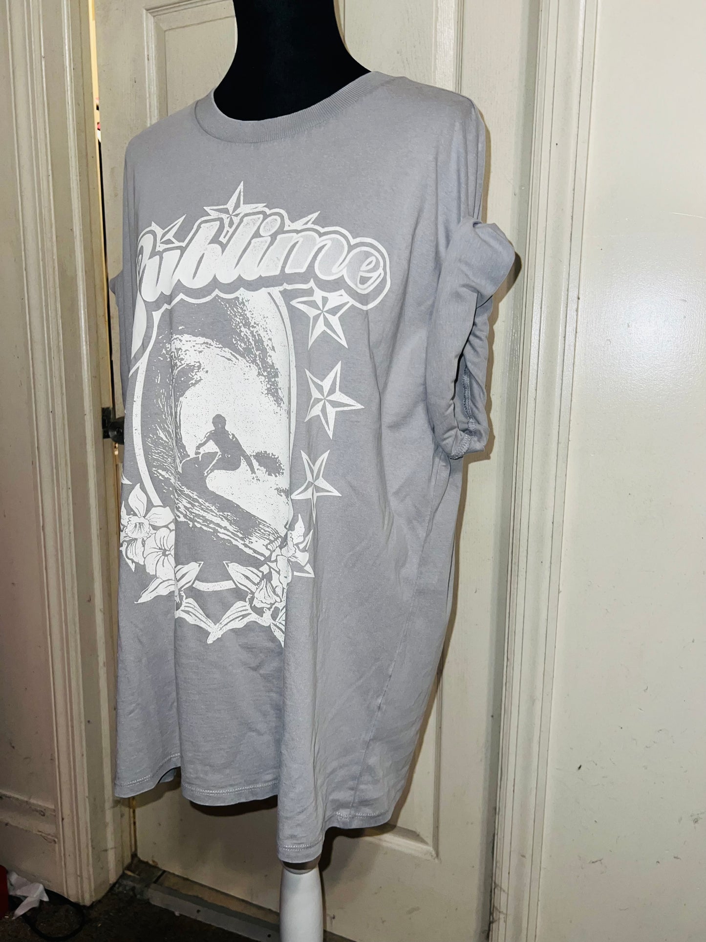 Sublime Oversized Distressed Tee