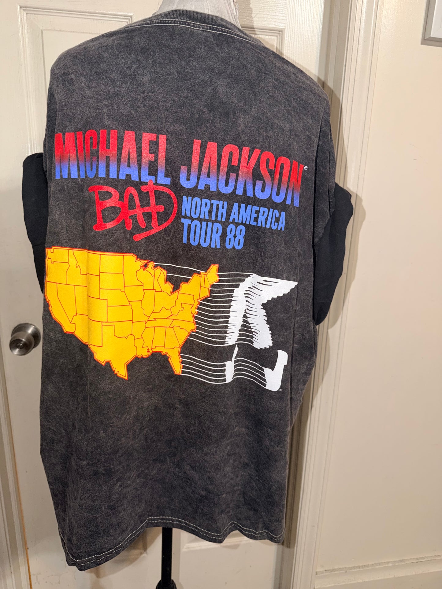 Michael Jackson Double Sided Oversized Tee