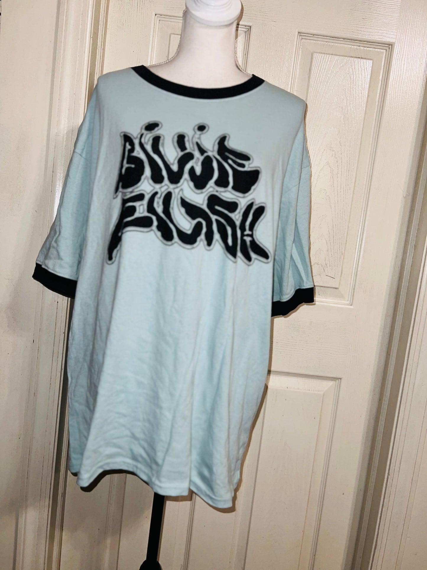 Billie Eilish Oversized Distressed Tee