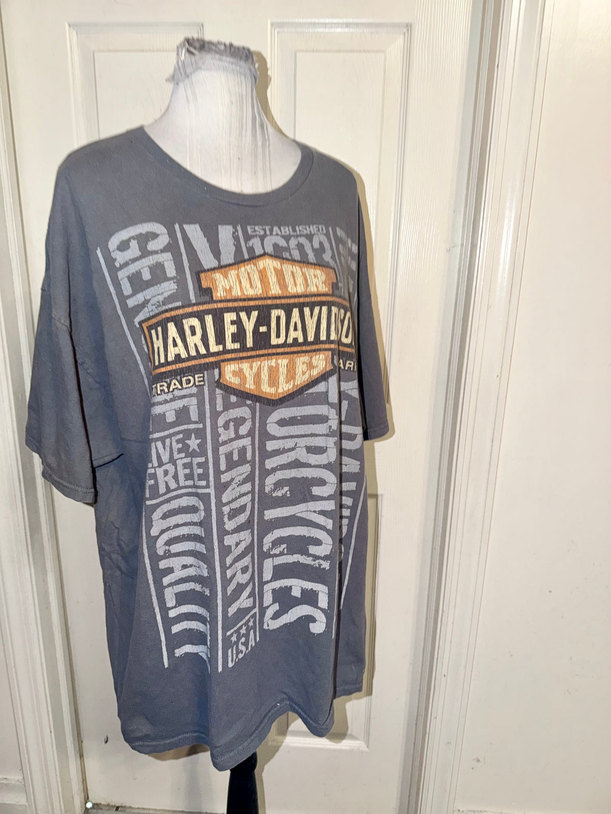 Harley Davidson Vintage Double Sided Tee