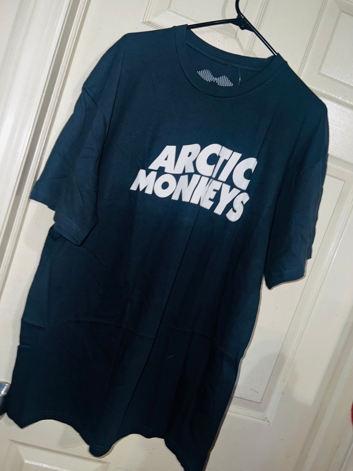 Arctic Monkeys Oversized Distressed Tee