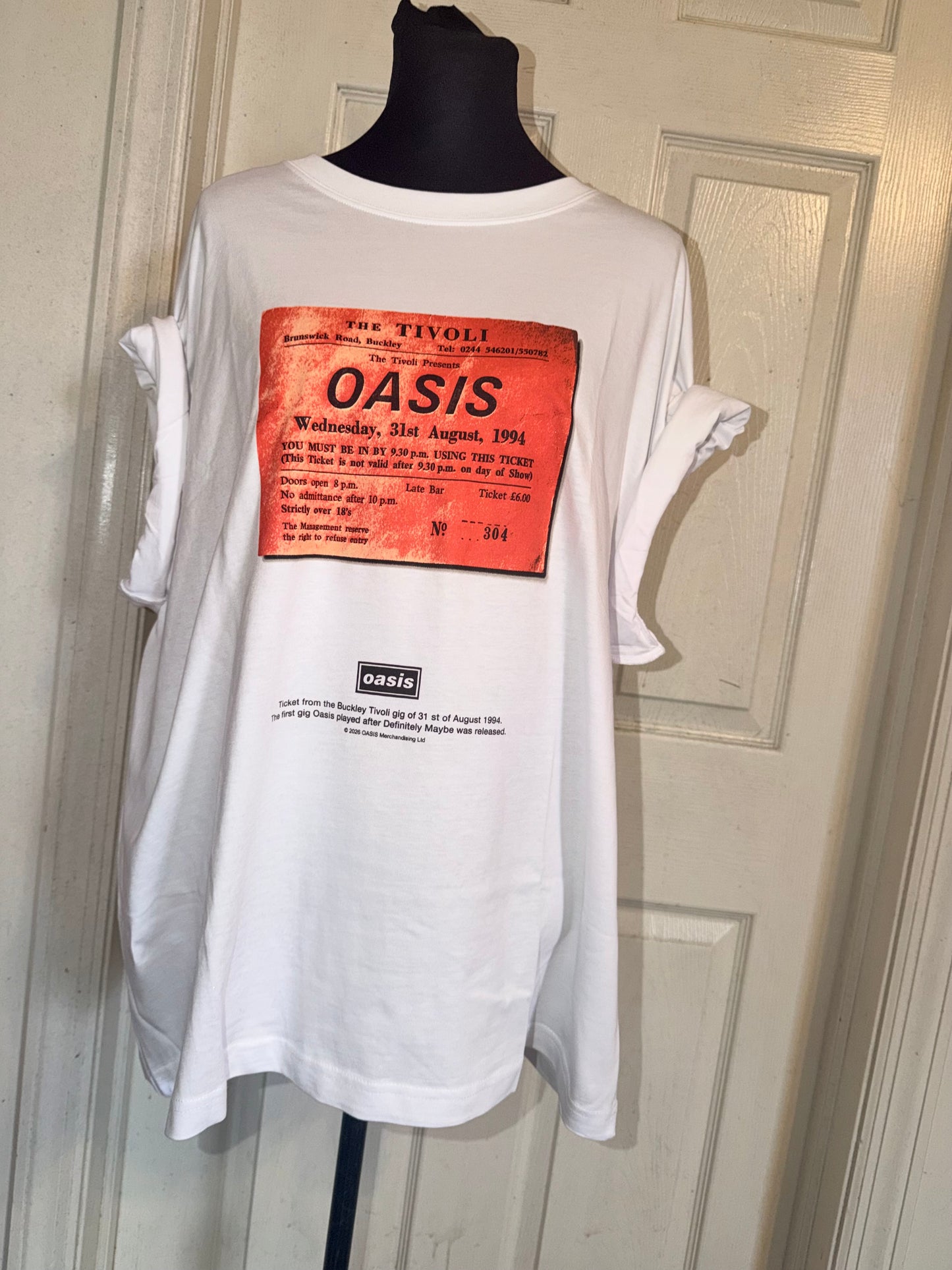 Oasis Oversized Distressed Tee