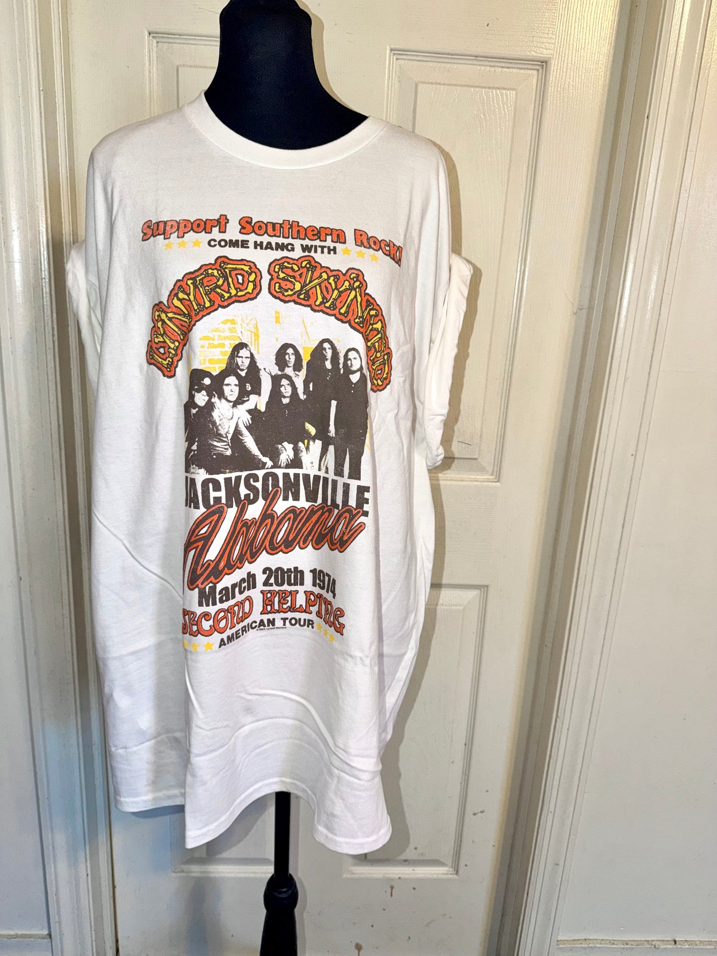 Lynyrd Skynyrd Double Sided Oversized Tee