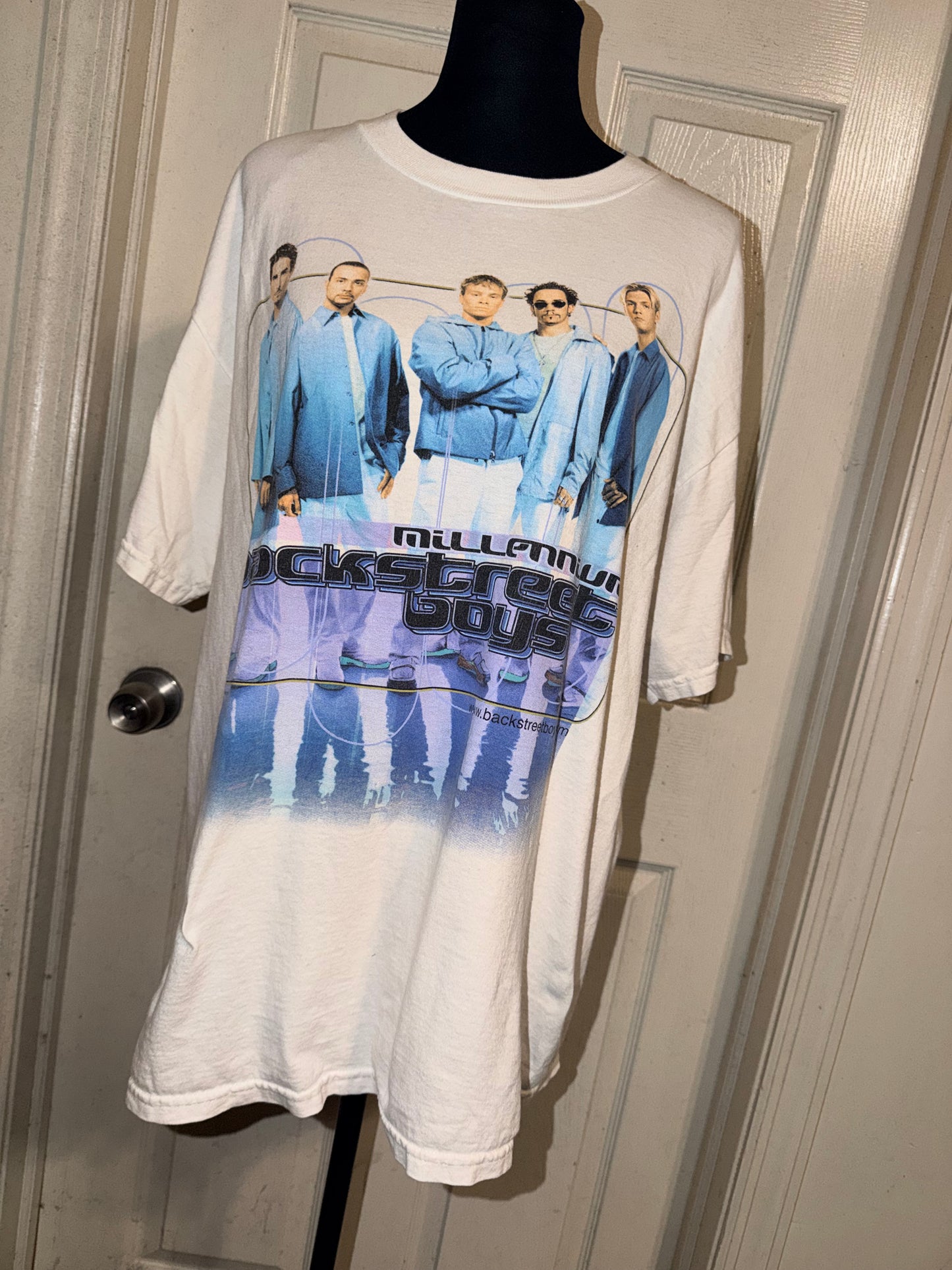 Backstreet Boys Vintage Double Sided Distressed Tee