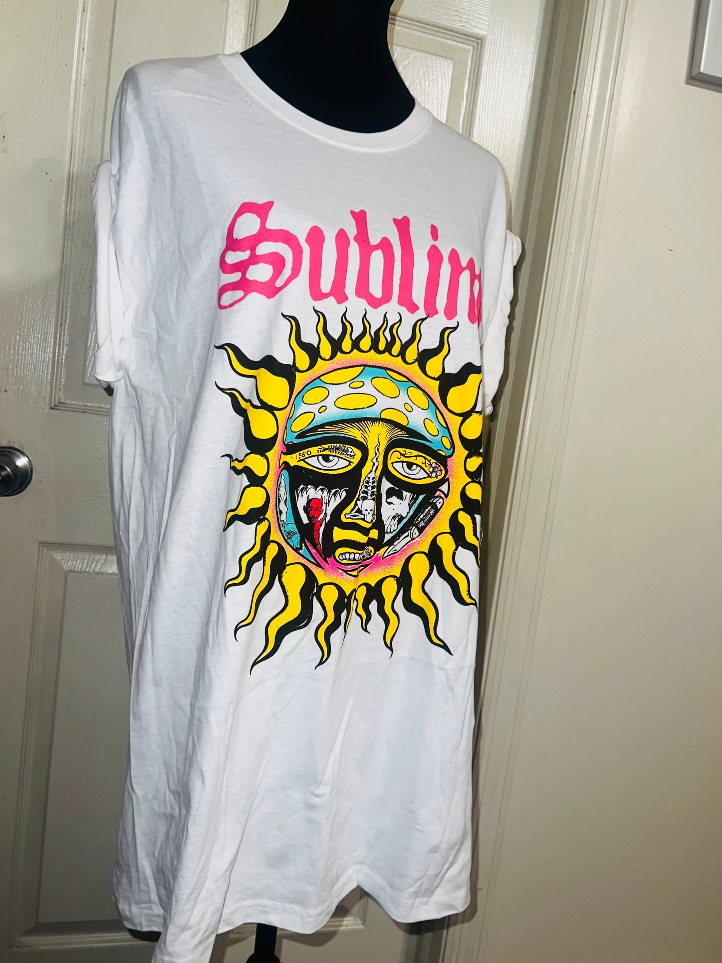 Sublime Oversized Distressed Tee