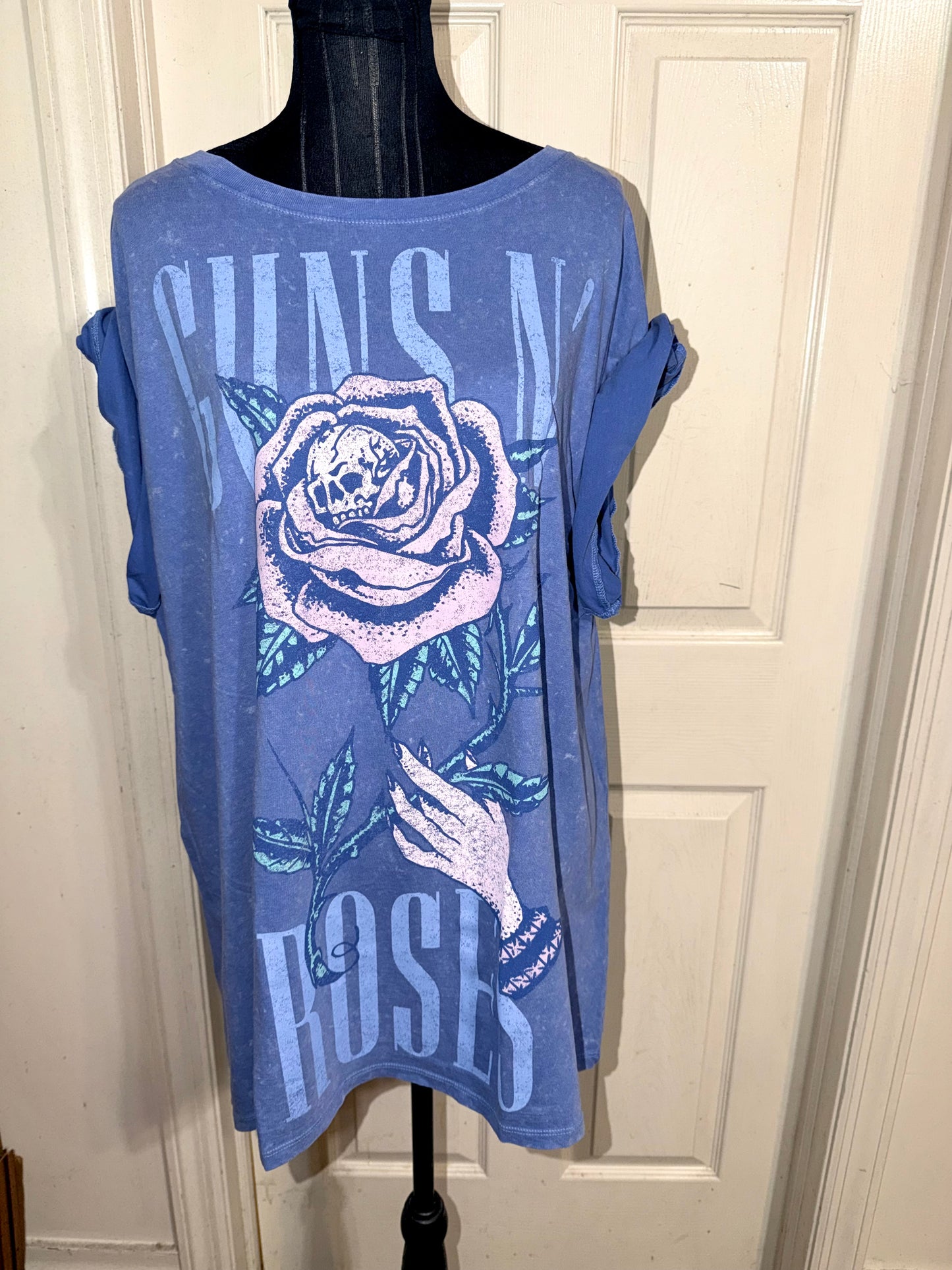 Guns N’ Roses Double Sided Oversized Distressed Tee
