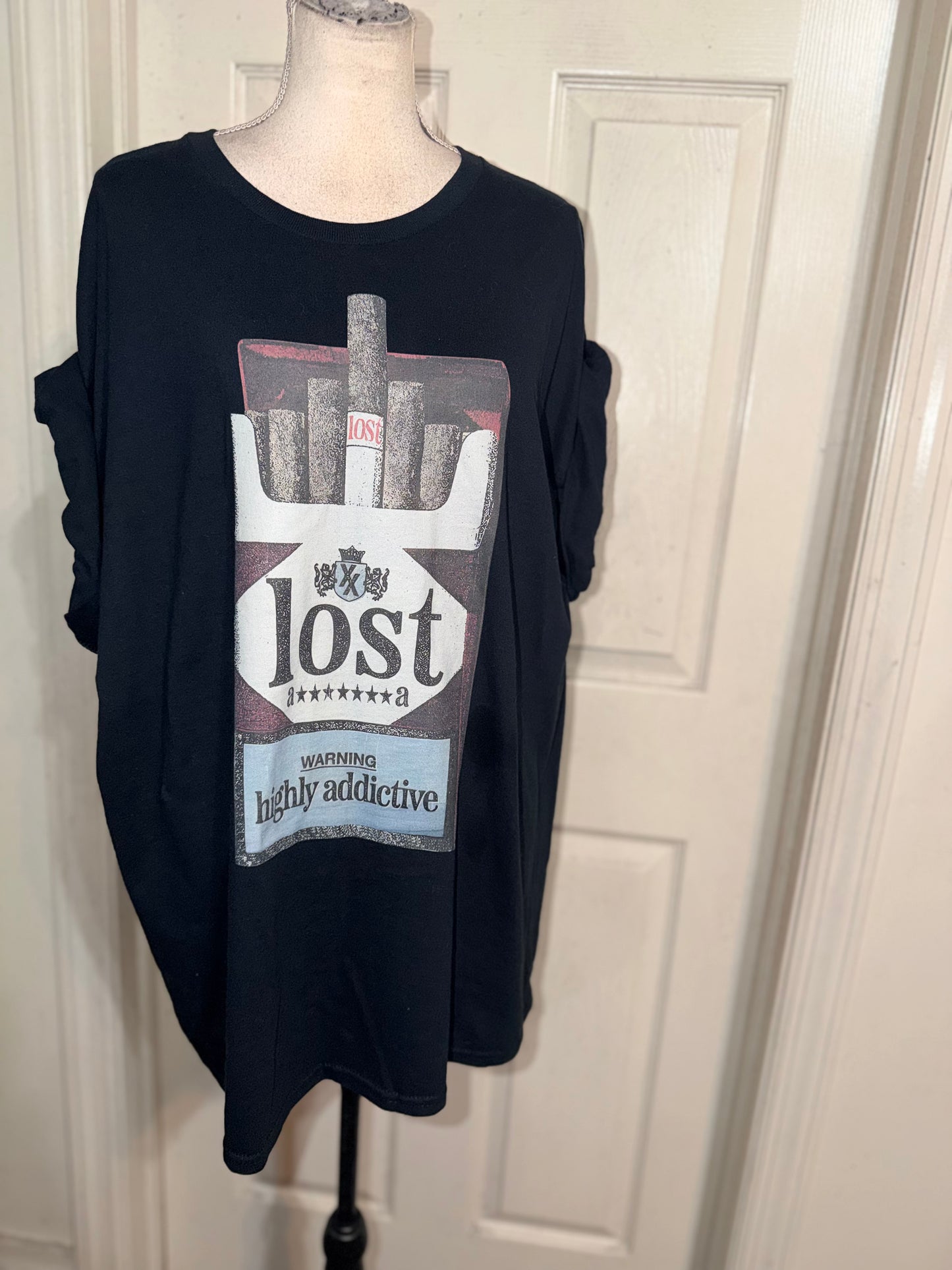 Machine Gun Kelly Double Sided Oversized Distressed Tee