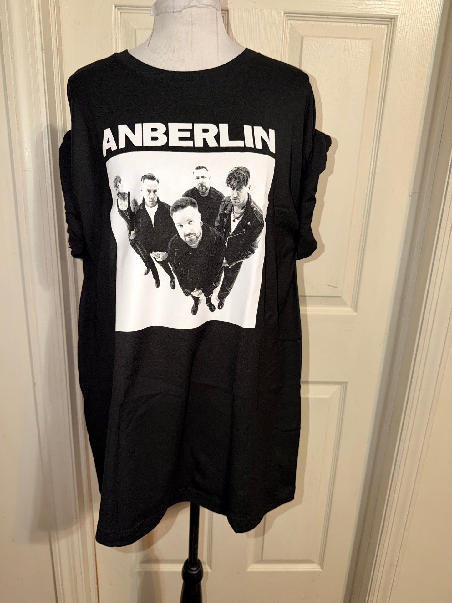 Anberlin Oversized Distressed Tee