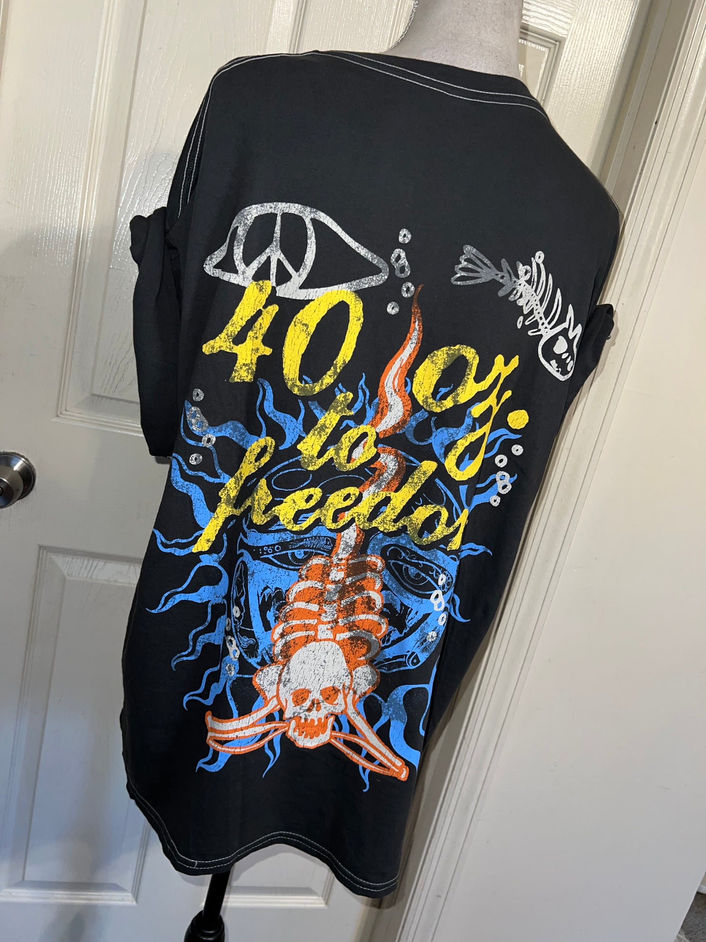 Sublime Double Sided Oversized Distressed Tee