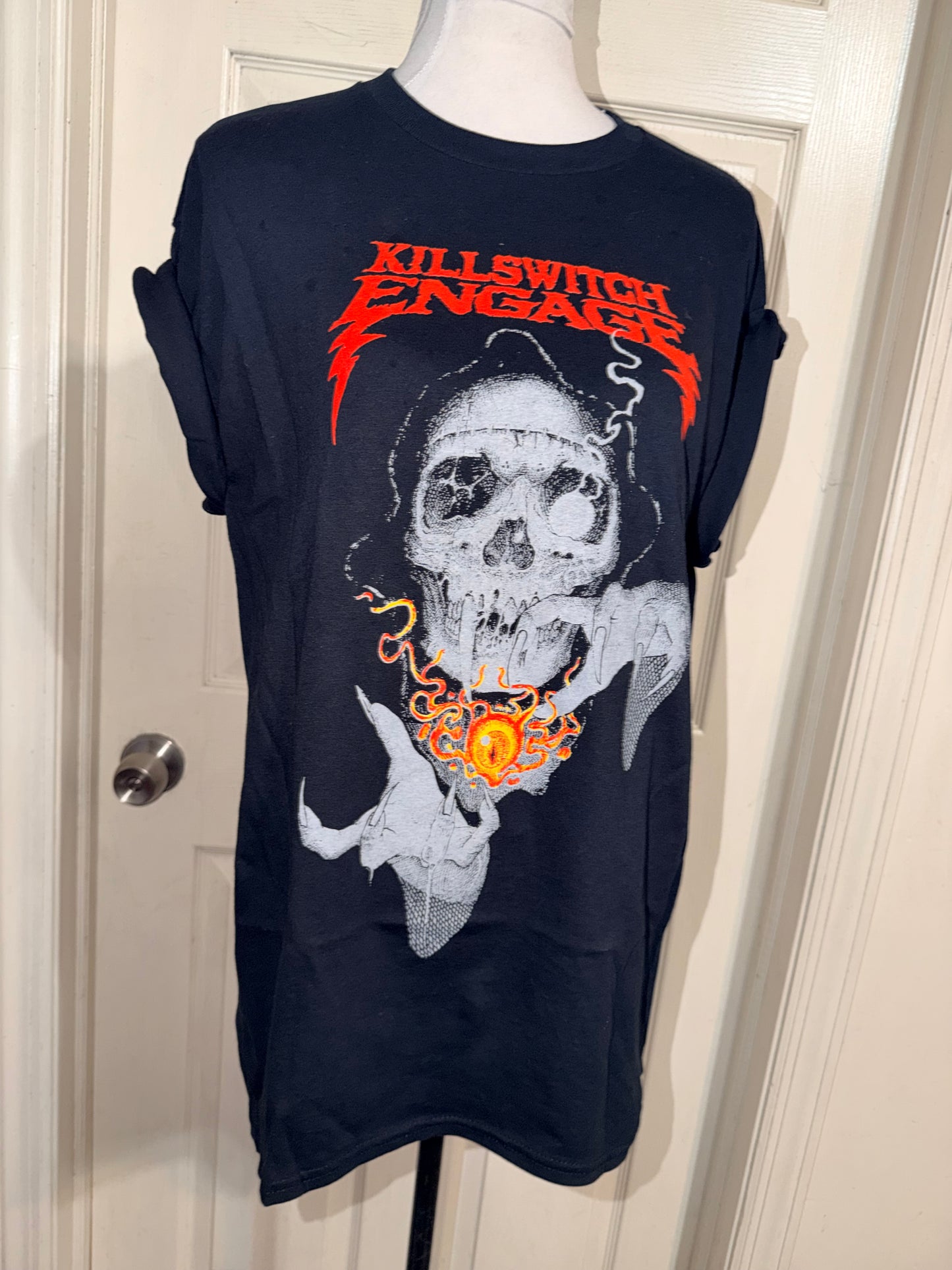 Killswitch Engage Oversized Distressed Tee