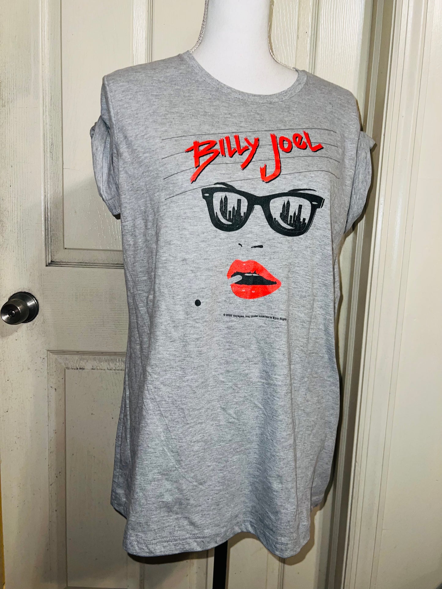 Billy Joel Oversized Distressed Tee