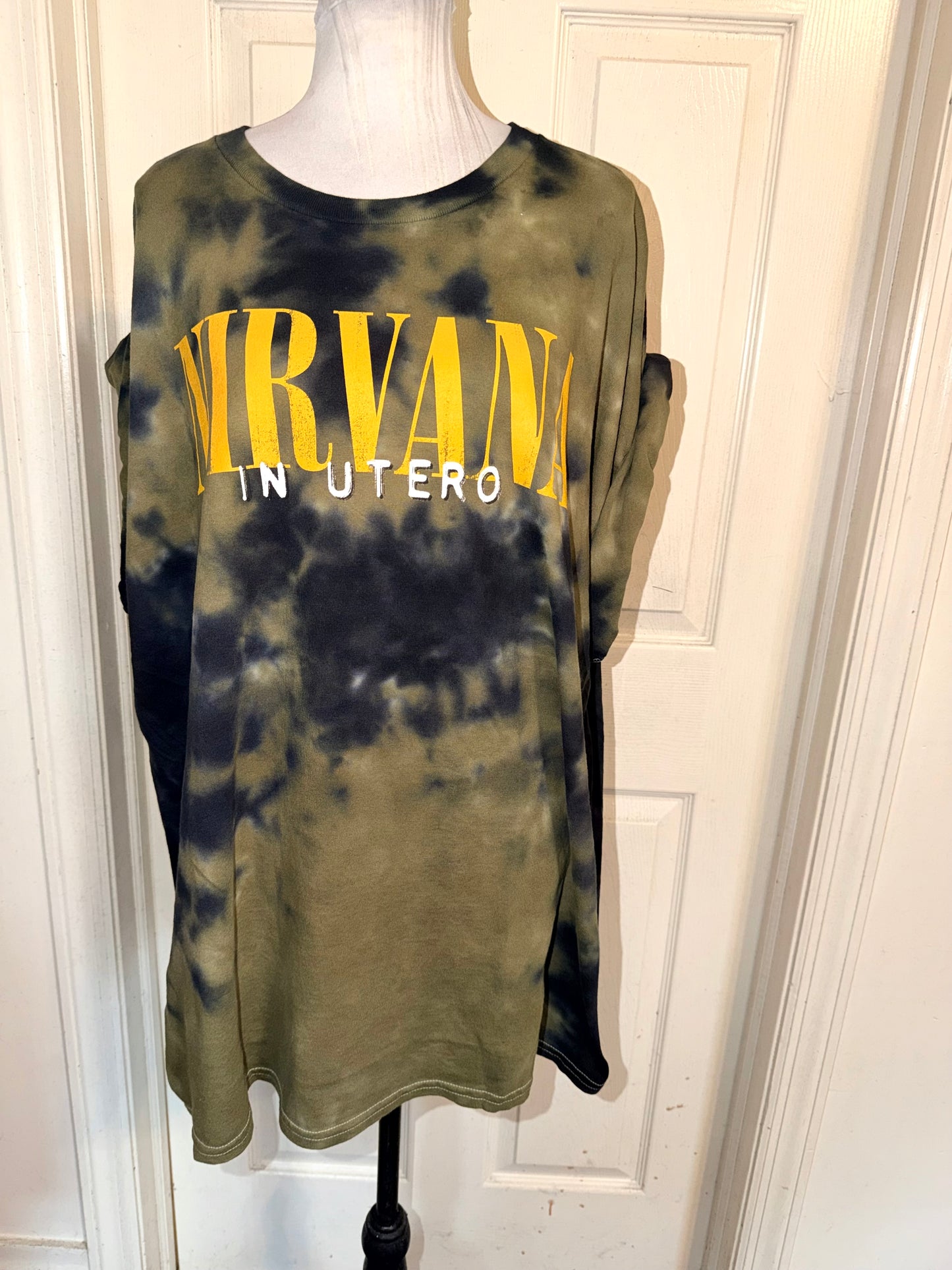 Nirvana Double Sided Oversized Tee