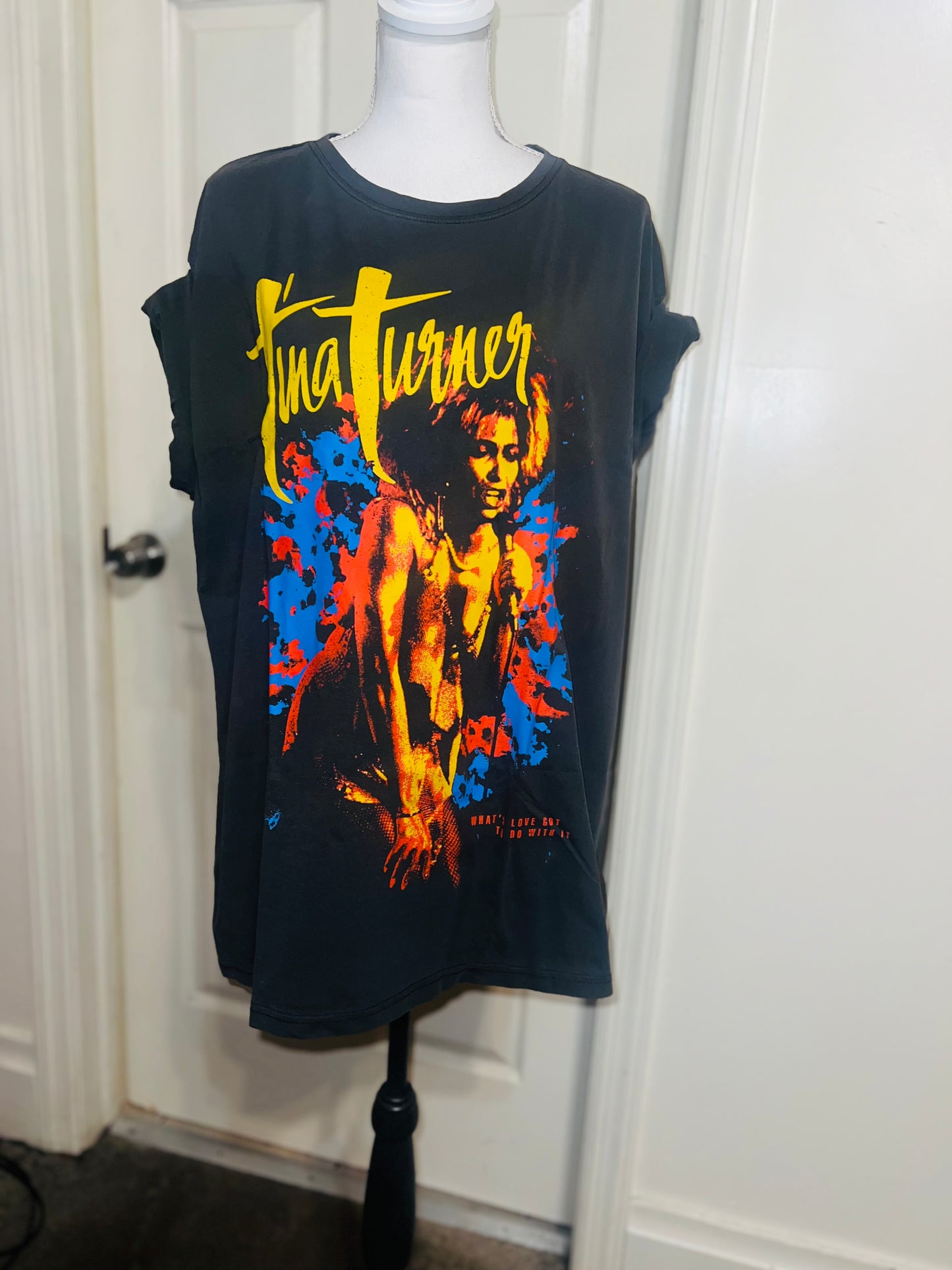 Tina Turner Oversized Distressed Tee