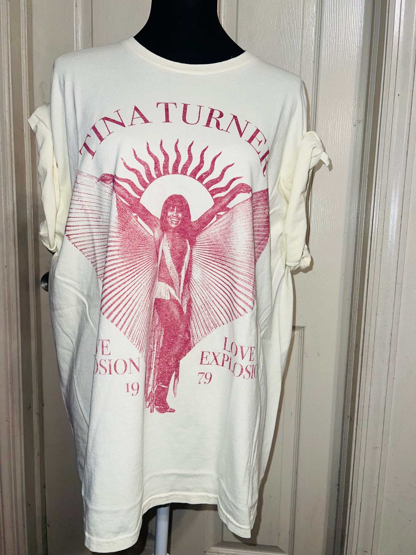 Tina Turner Oversized Distressed Tee