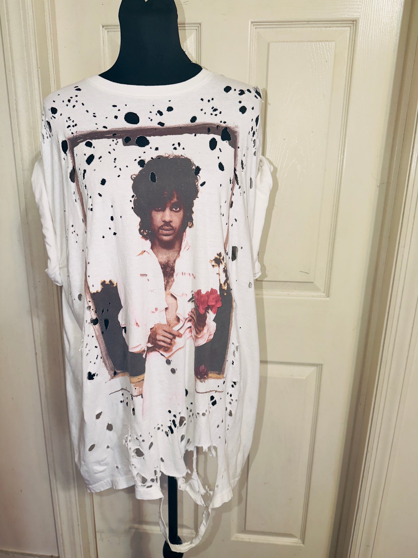 Prince Oversized Distressed Tee