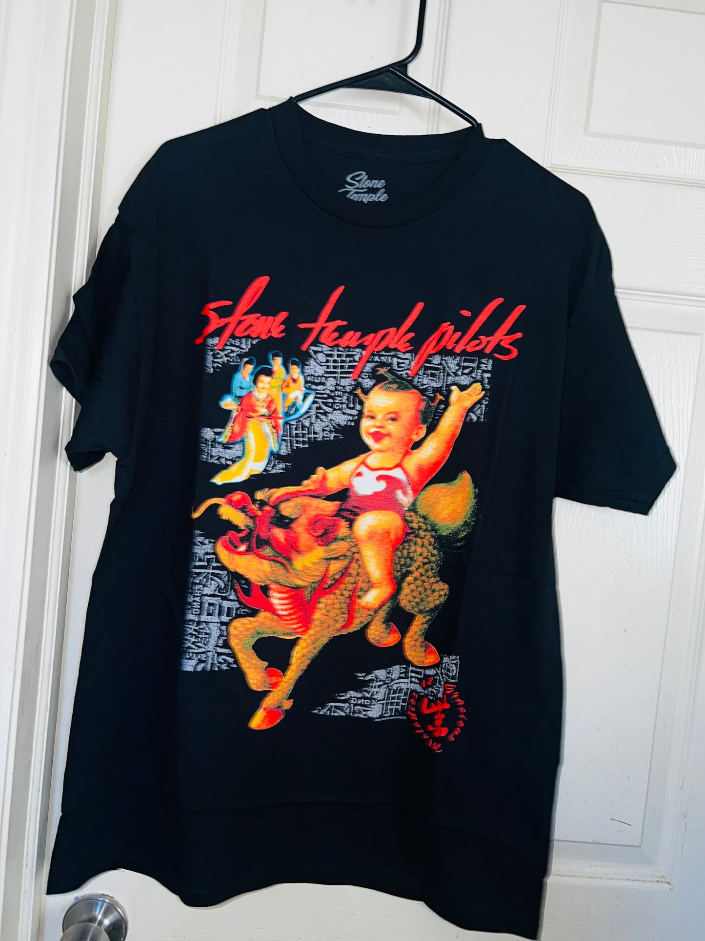 Stone Temple Pilots Oversized Distressed Tee