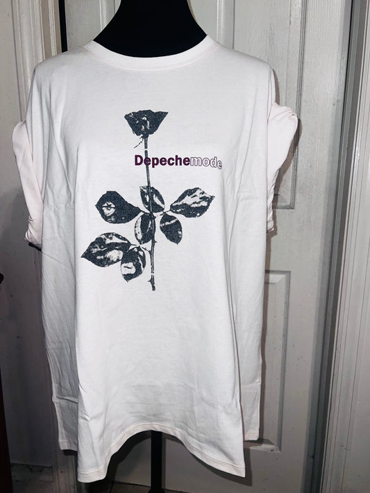 Depeche Mode Oversized Distressed Tee