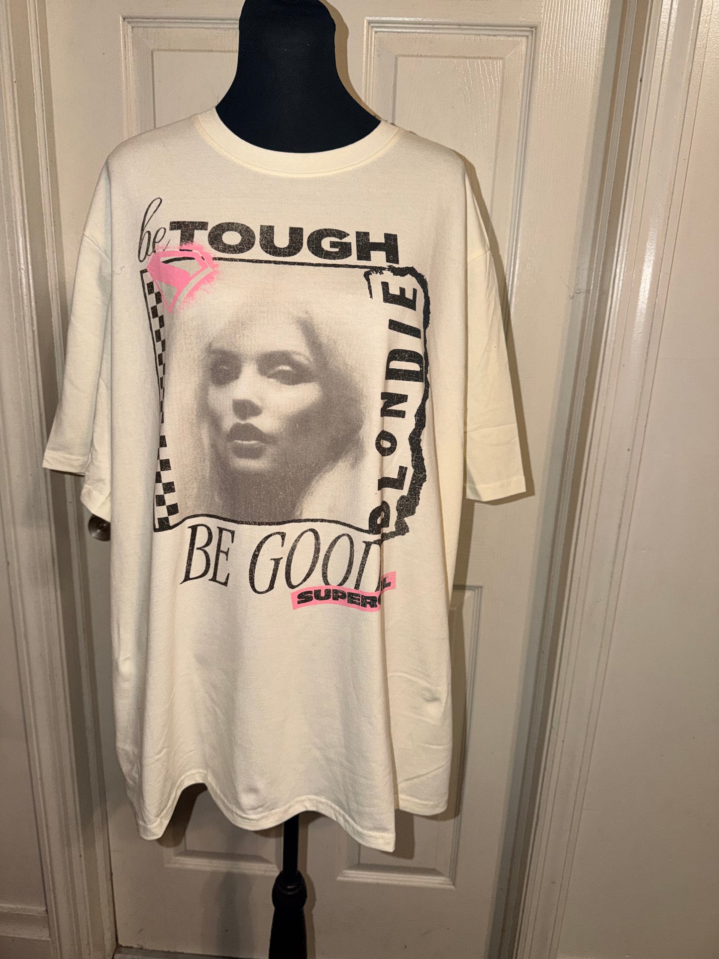 Blondie Oversized Distressed Tee