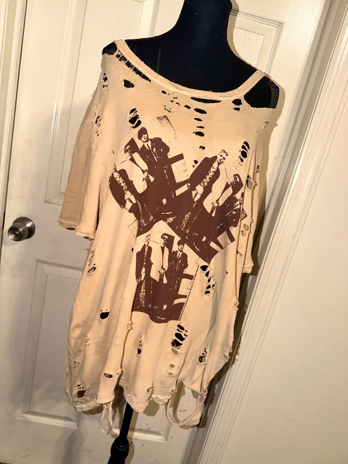Blondie Double Sided Oversized Distressed Tee (as is)