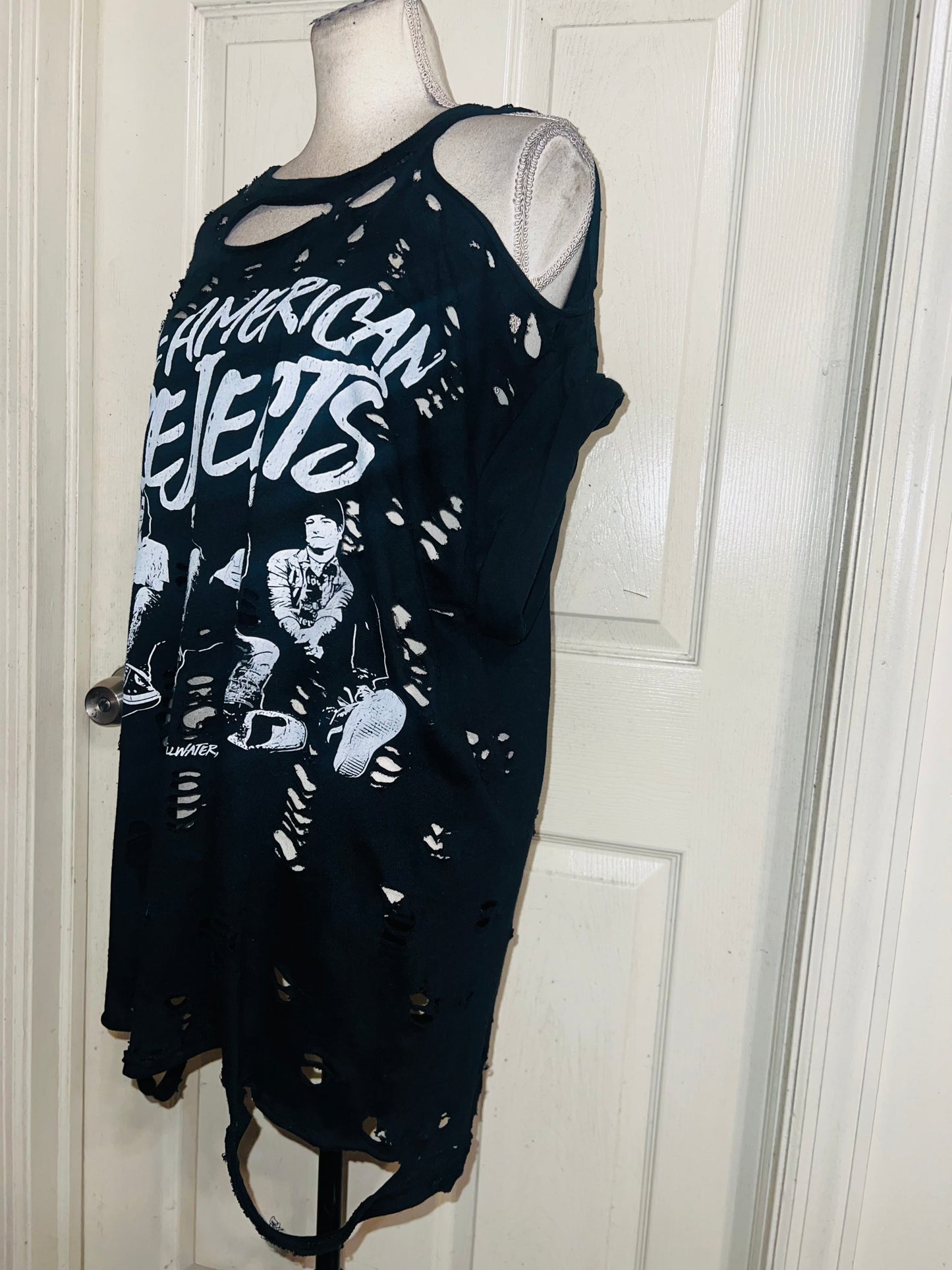 All American Rejects Oversized Distressed Tee