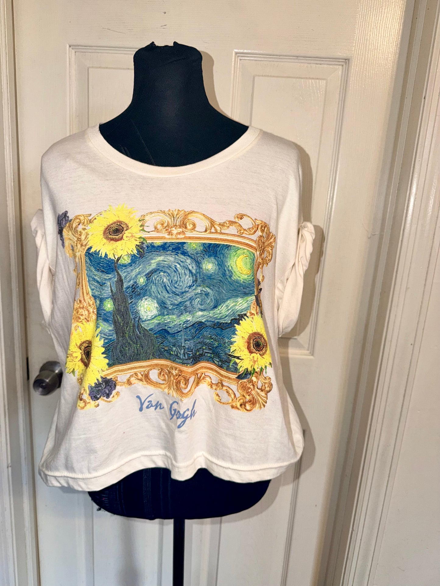 Vincent Van Gogh Cropped Tee