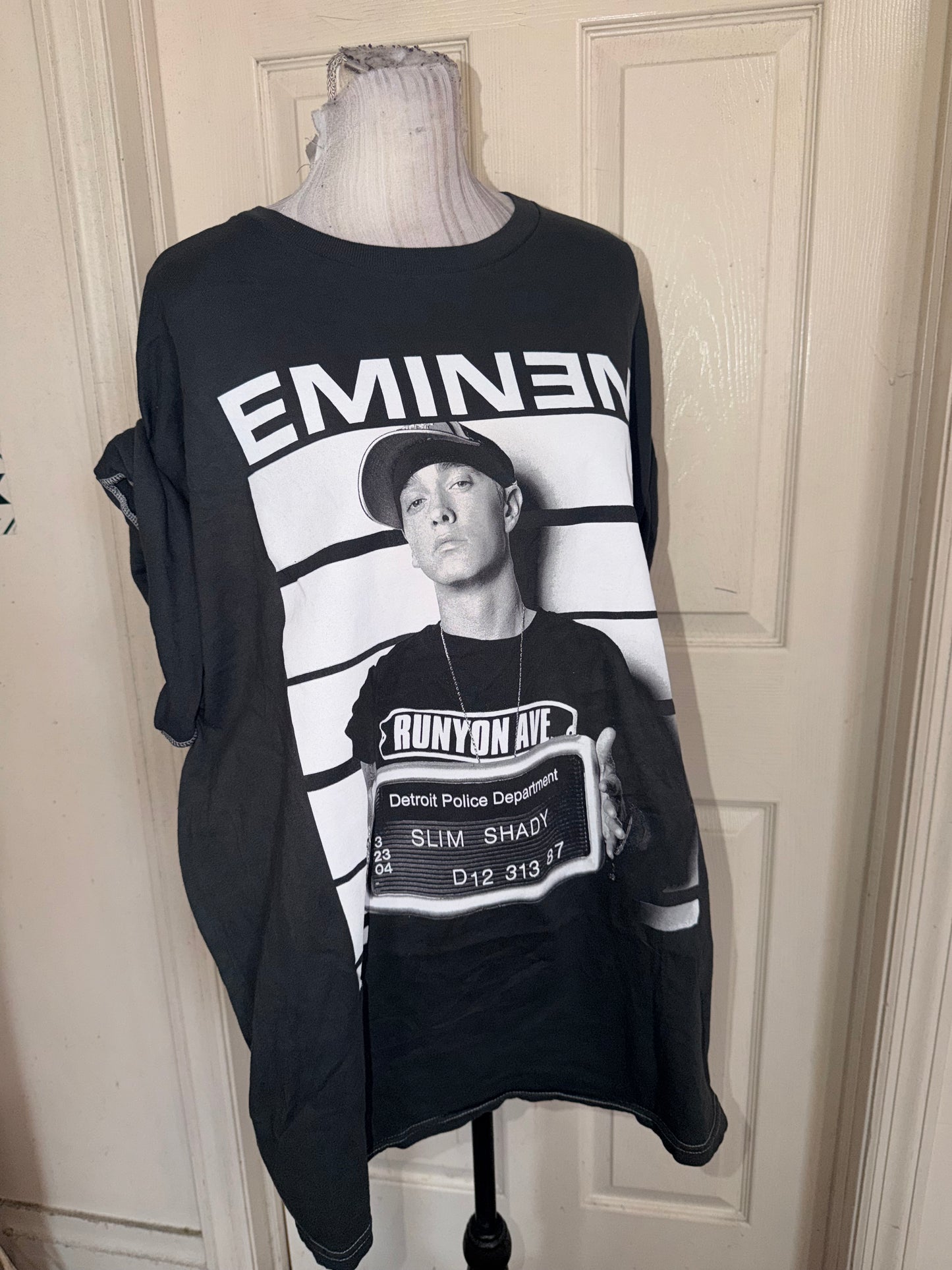 Eminem Oversized Distressed Tee