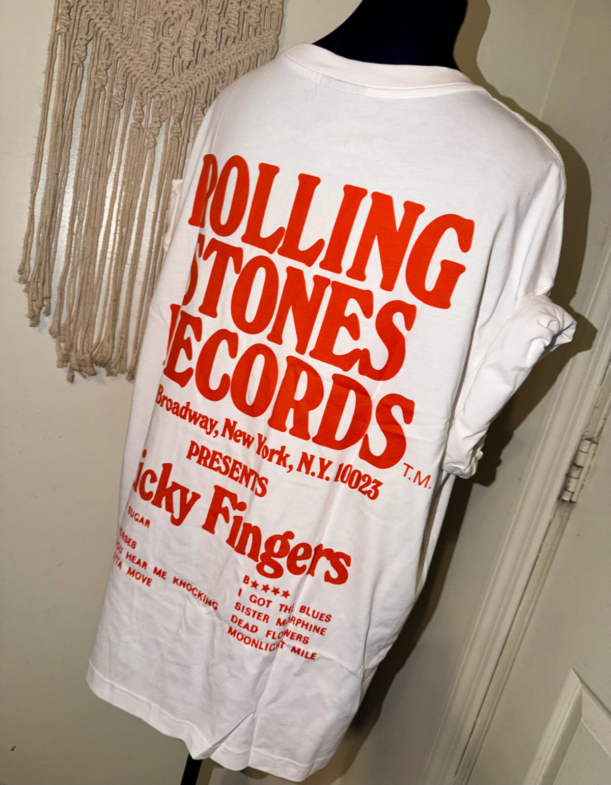 The Rolling Stones Double Sided Tee