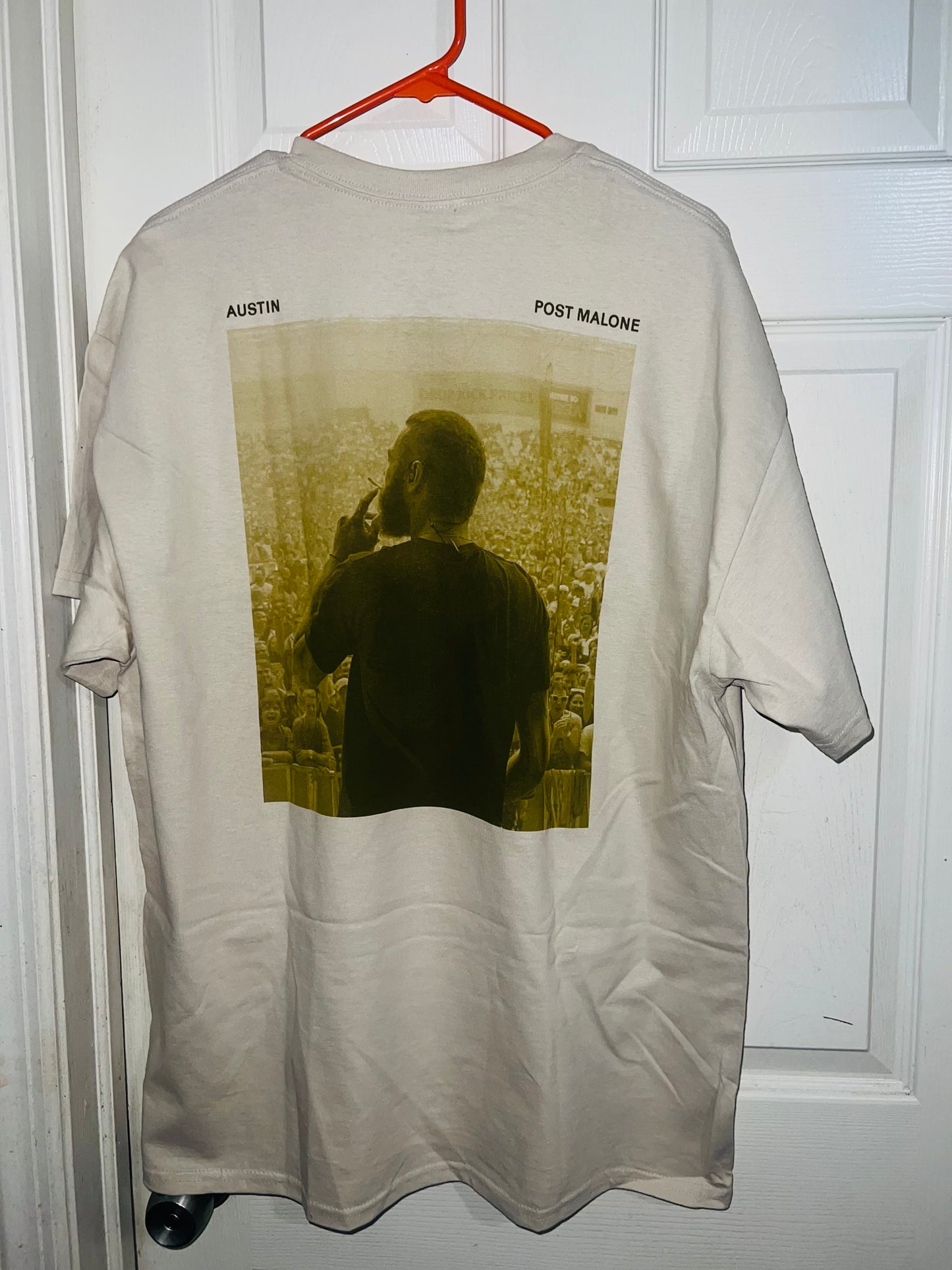 Post Malone Austin Double Sided Distressed Tee