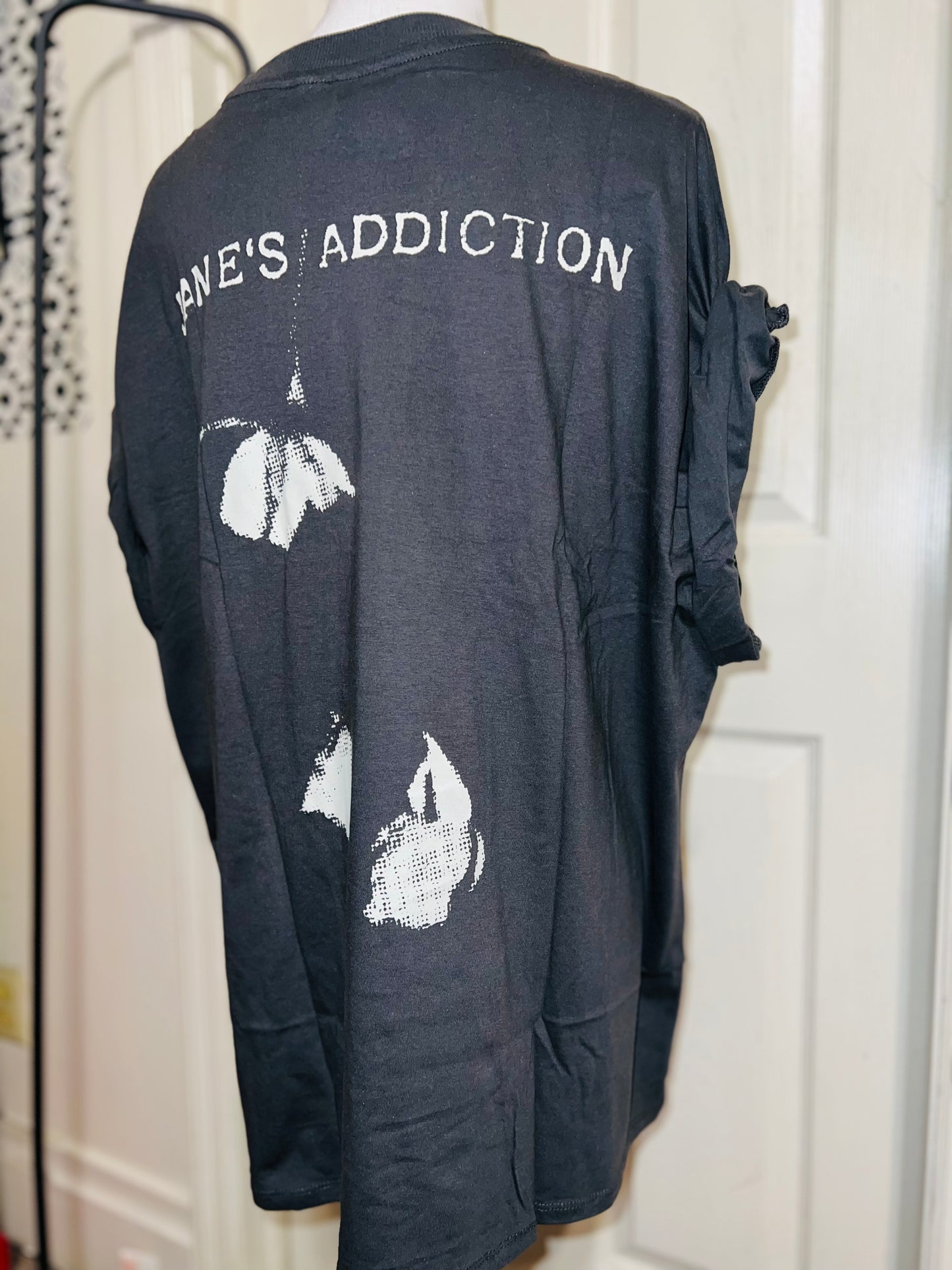 Jane’s Addiction Double Sided Oversized Distressed Tee