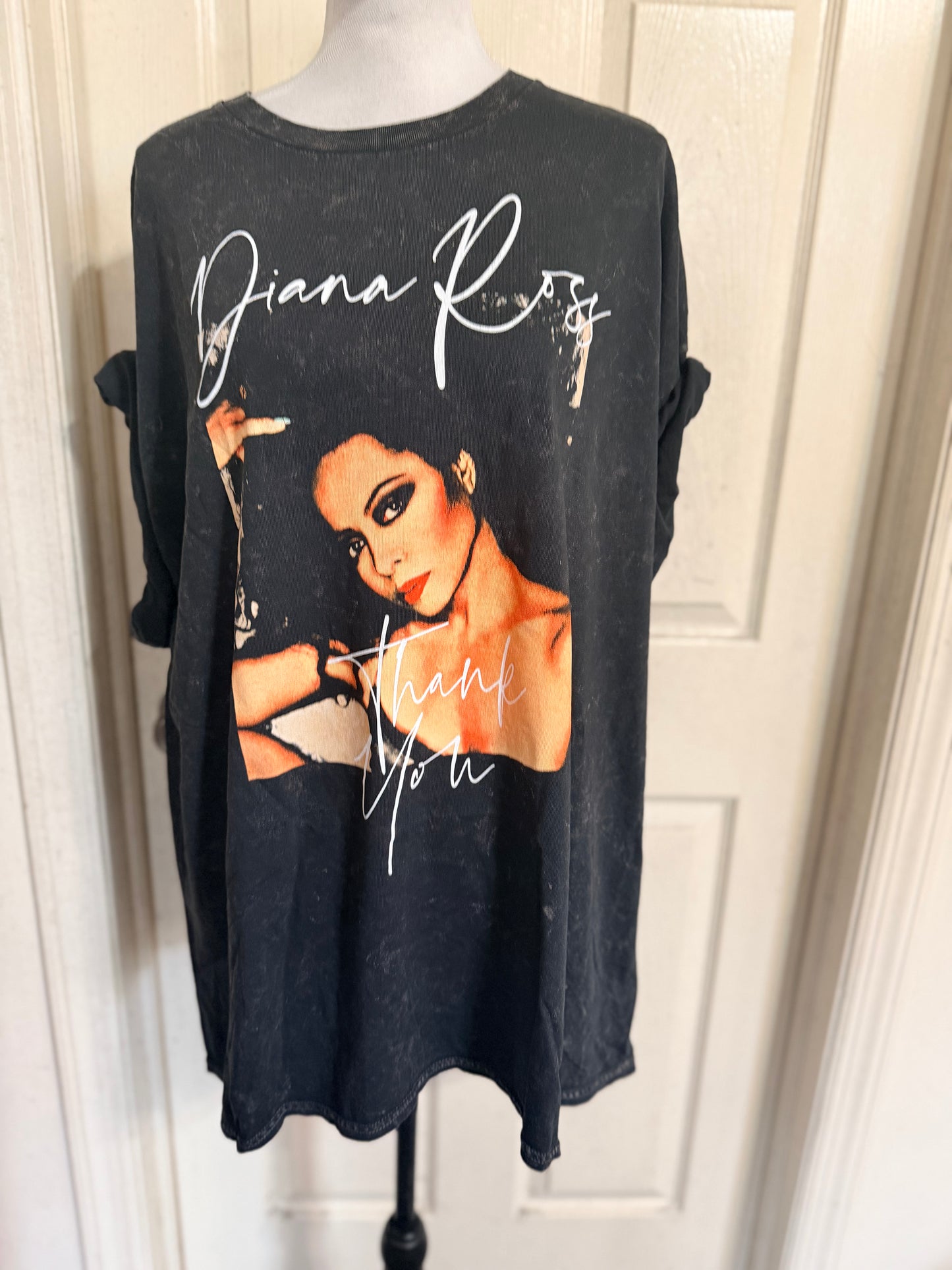 Diana Ross Oversized Distressed Tee