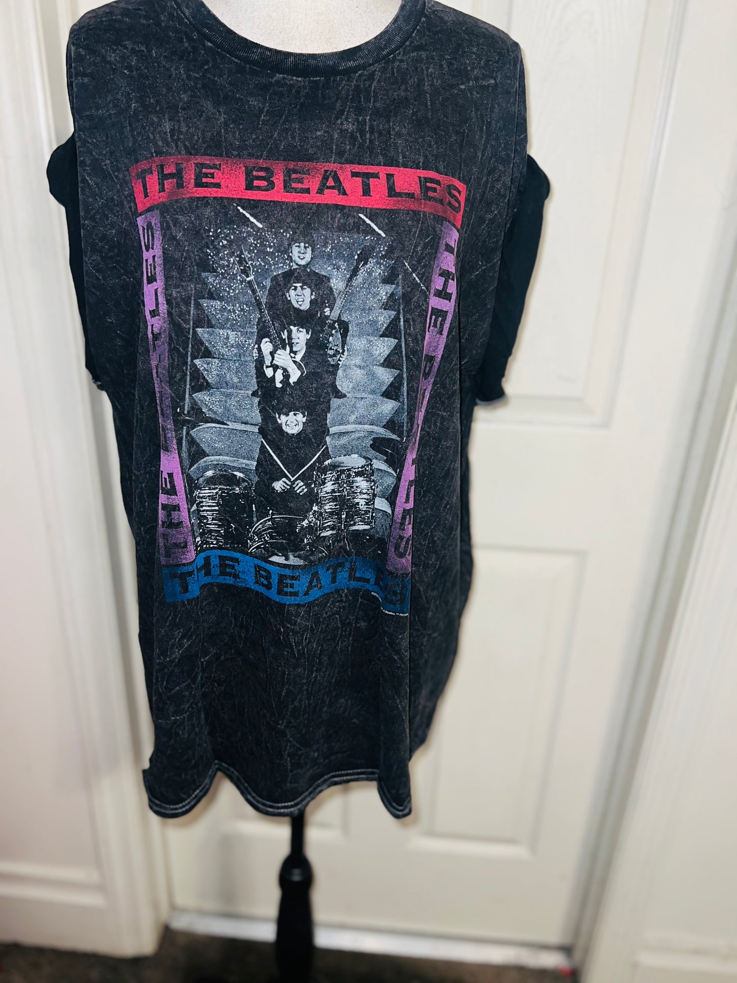 Beatles Oversized Distressed Tee
