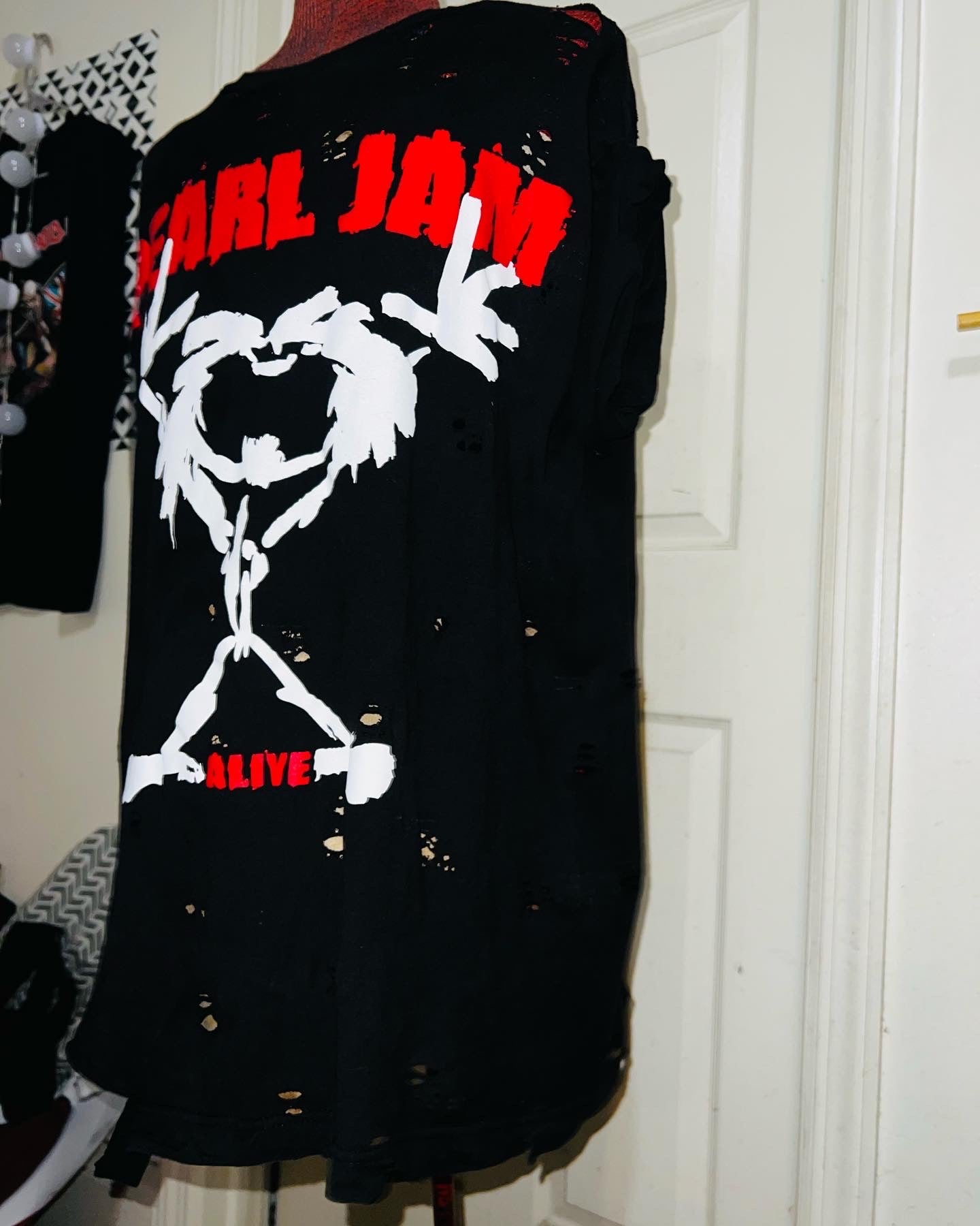 Pearl Jam Double Sided Oversized Tee