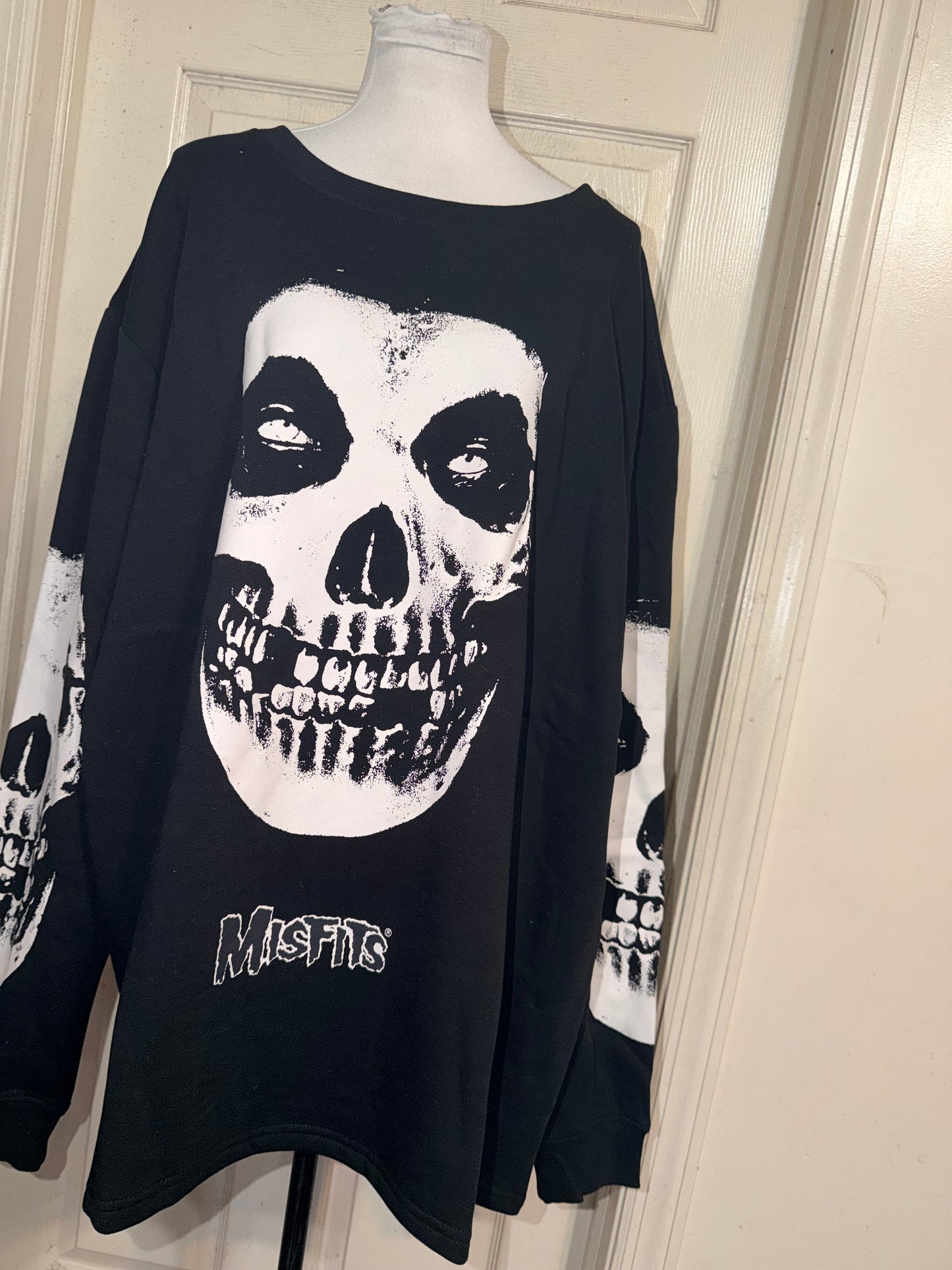 The Misfits Oversized Distressed Sweatshirt