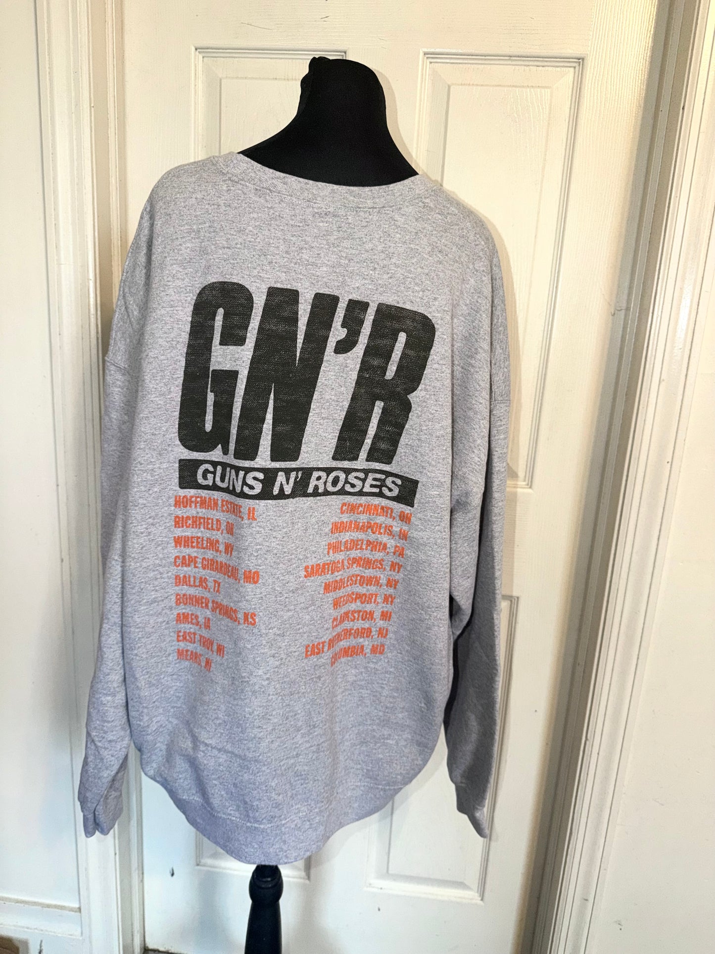 Guns N’ Roses Double Sided Oversized Sweatshirt