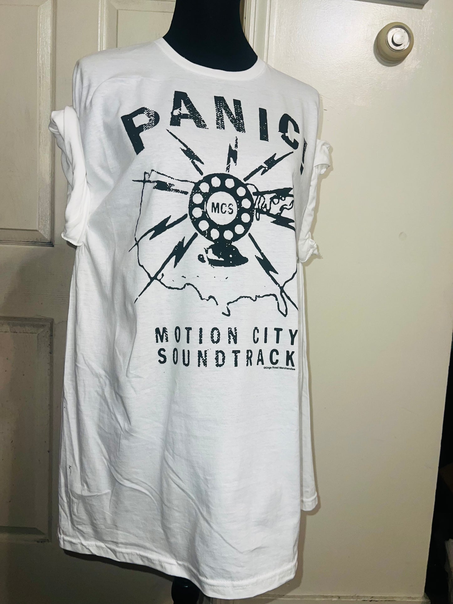 Motion City Soundtrack Oversized Distressed Tee