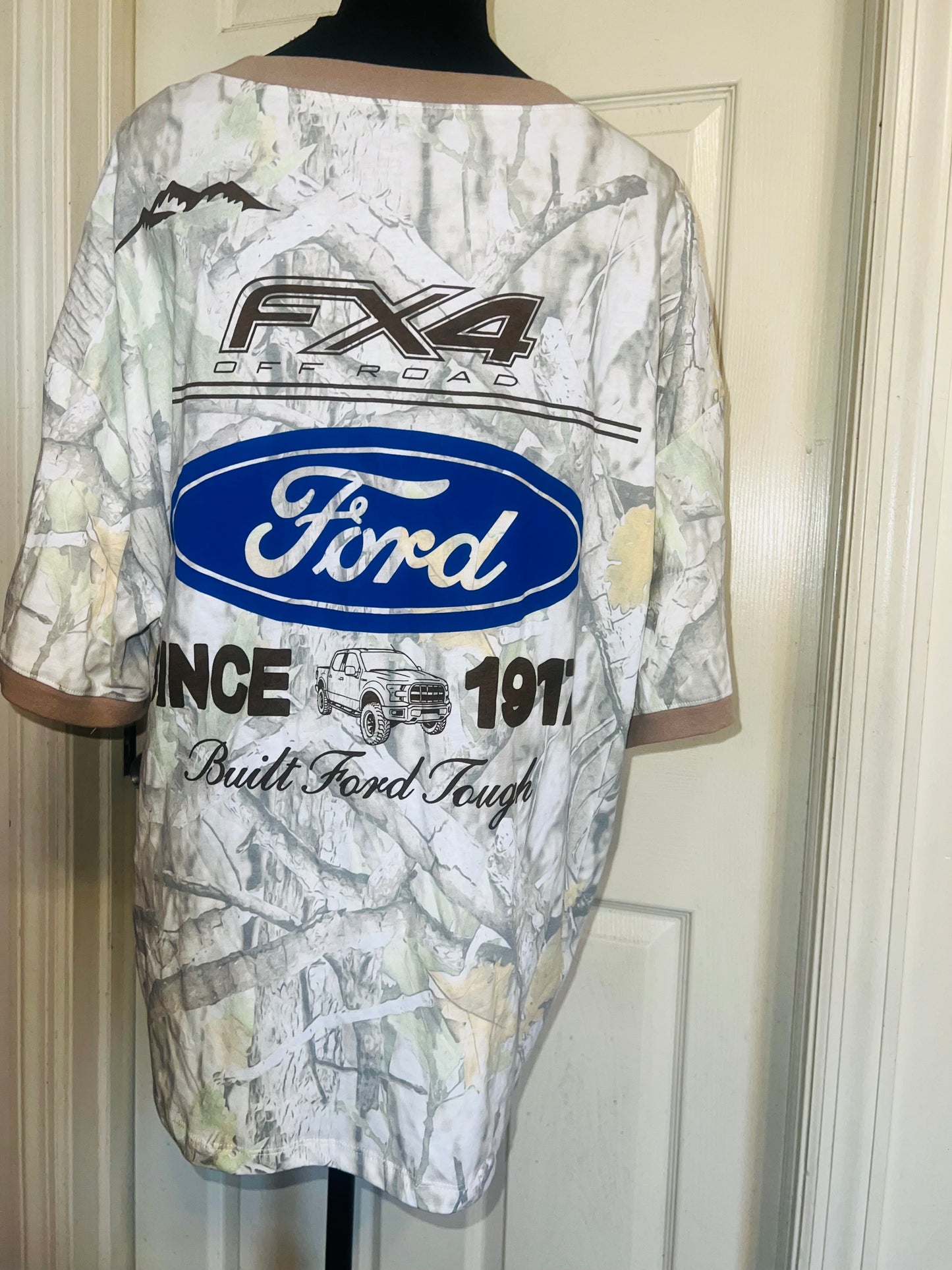 Ford Oversized Distressed Jersey Tee
