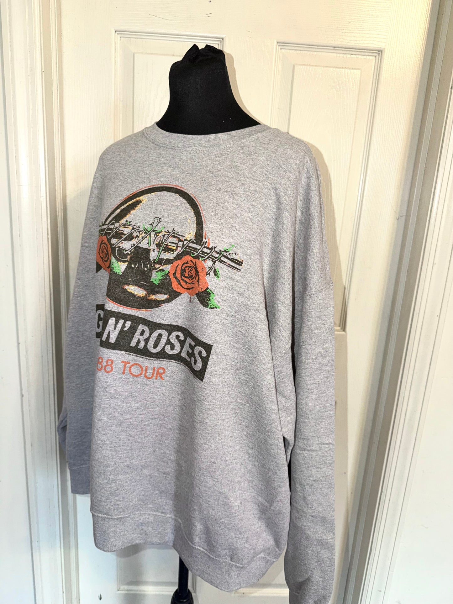 Guns N’ Roses Double Sided Oversized Sweatshirt