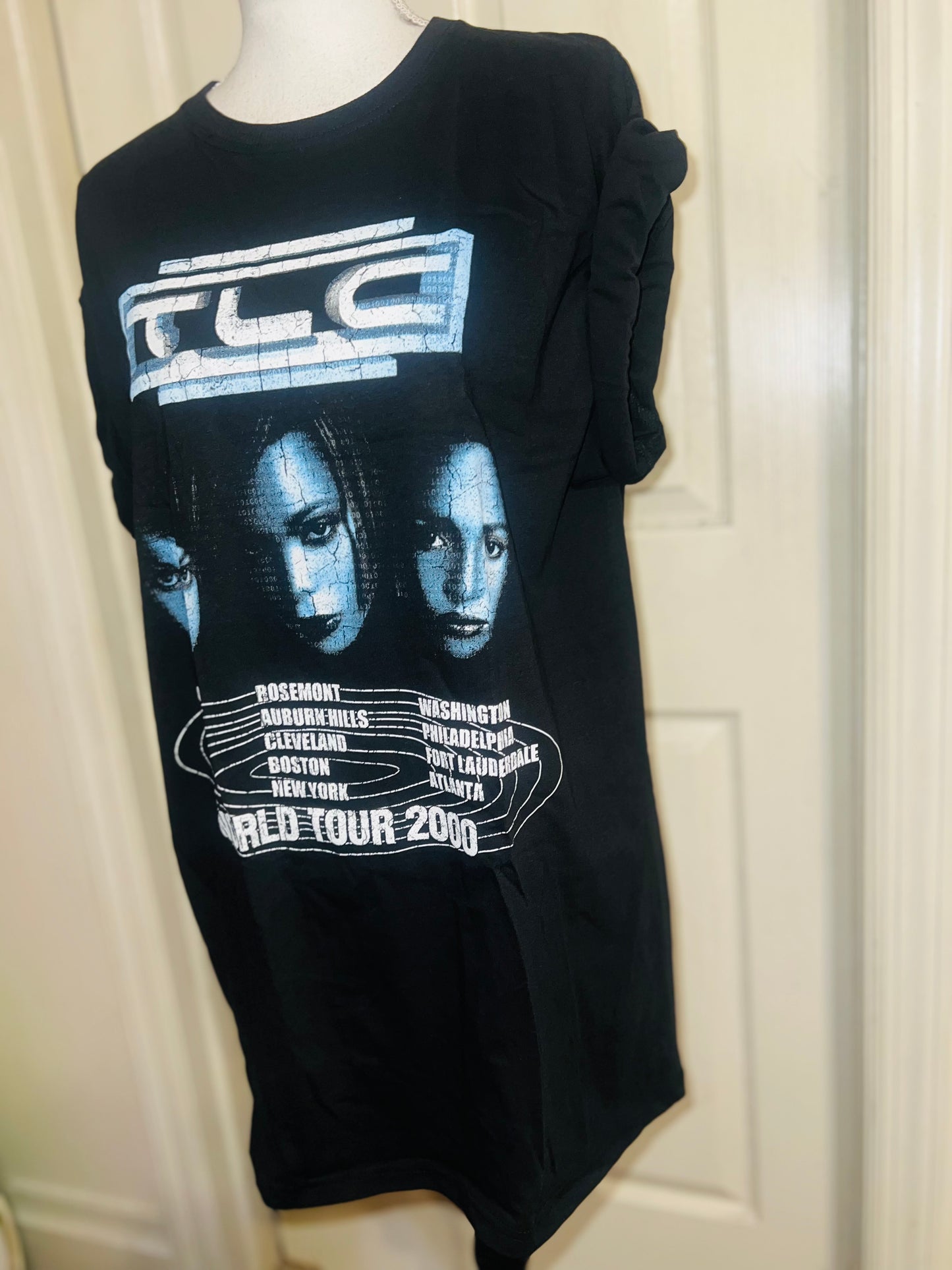 TLC Oversized Distressed Tee