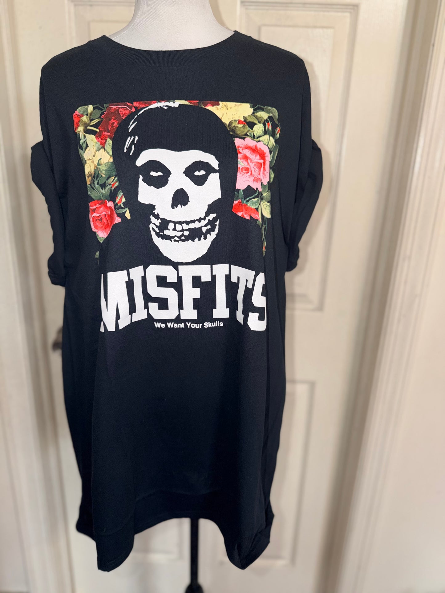 The Misfits Oversized Distressed Tee