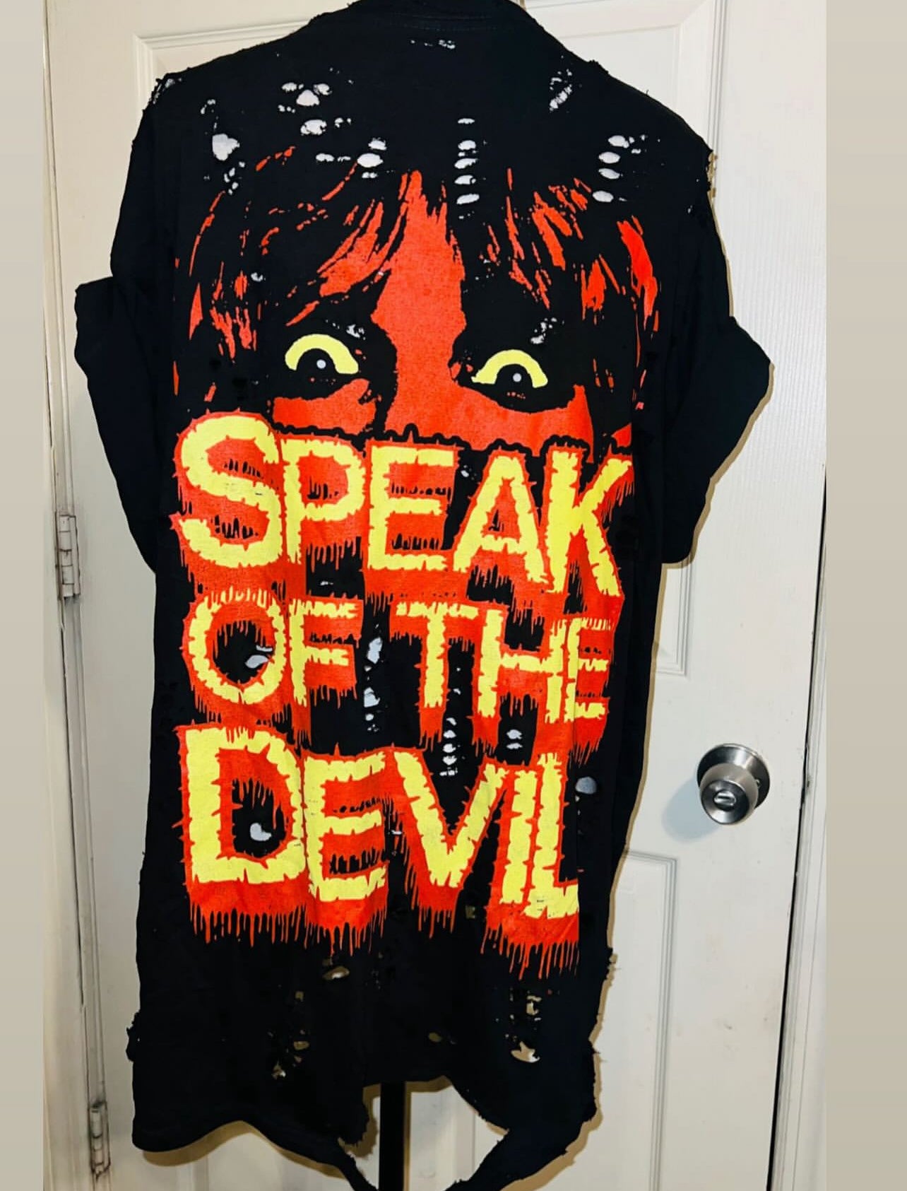 Ozzy Osbourne Double Sided Oversized Distressed Tee