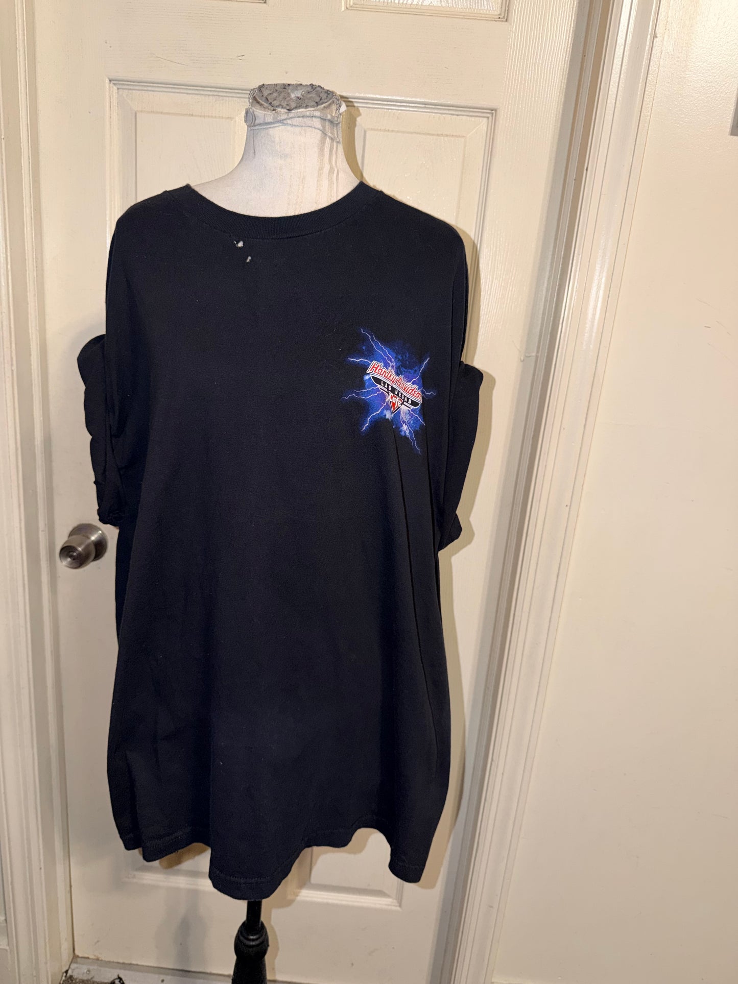 Harley Davidson Vintage Double Sided Oversized Tee