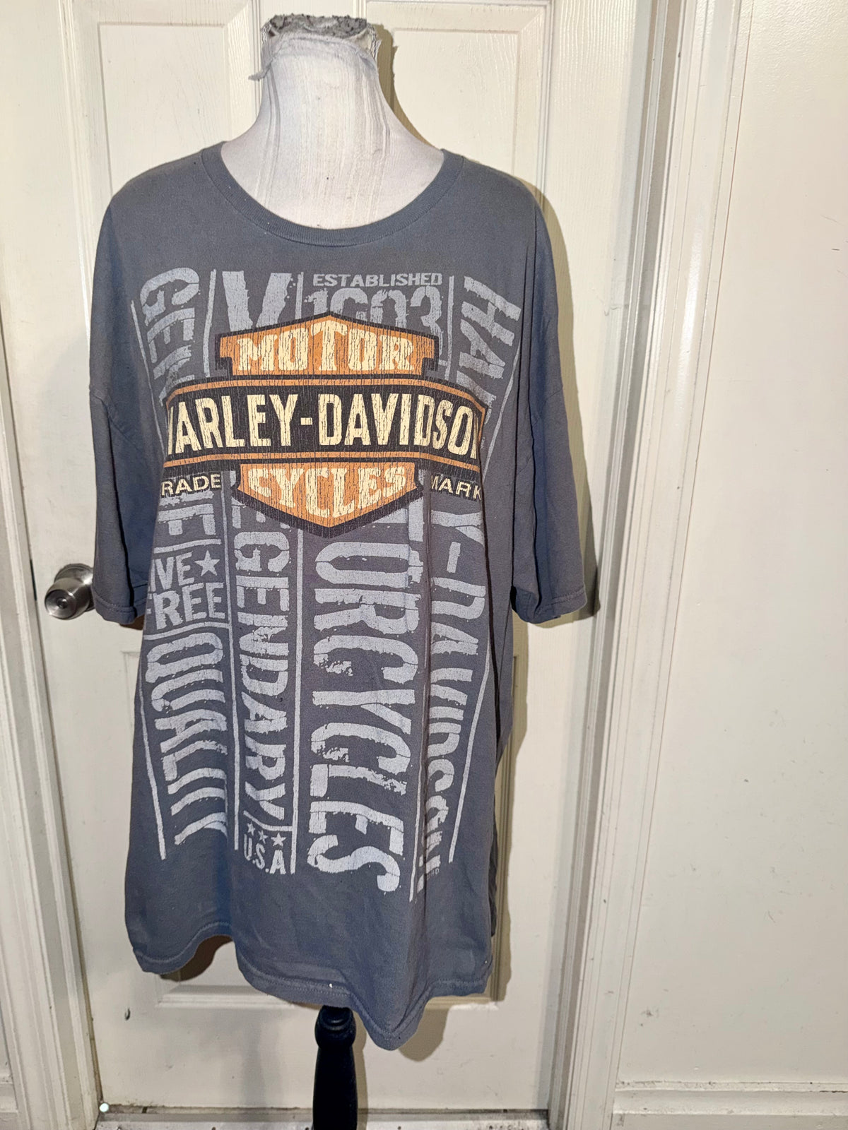 Harley Davidson Vintage Double Sided Tee