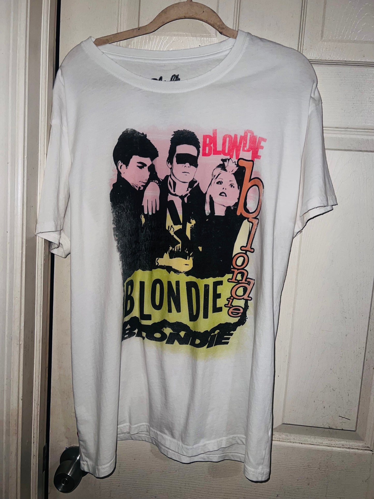 Blondie Oversized Distressed Tee