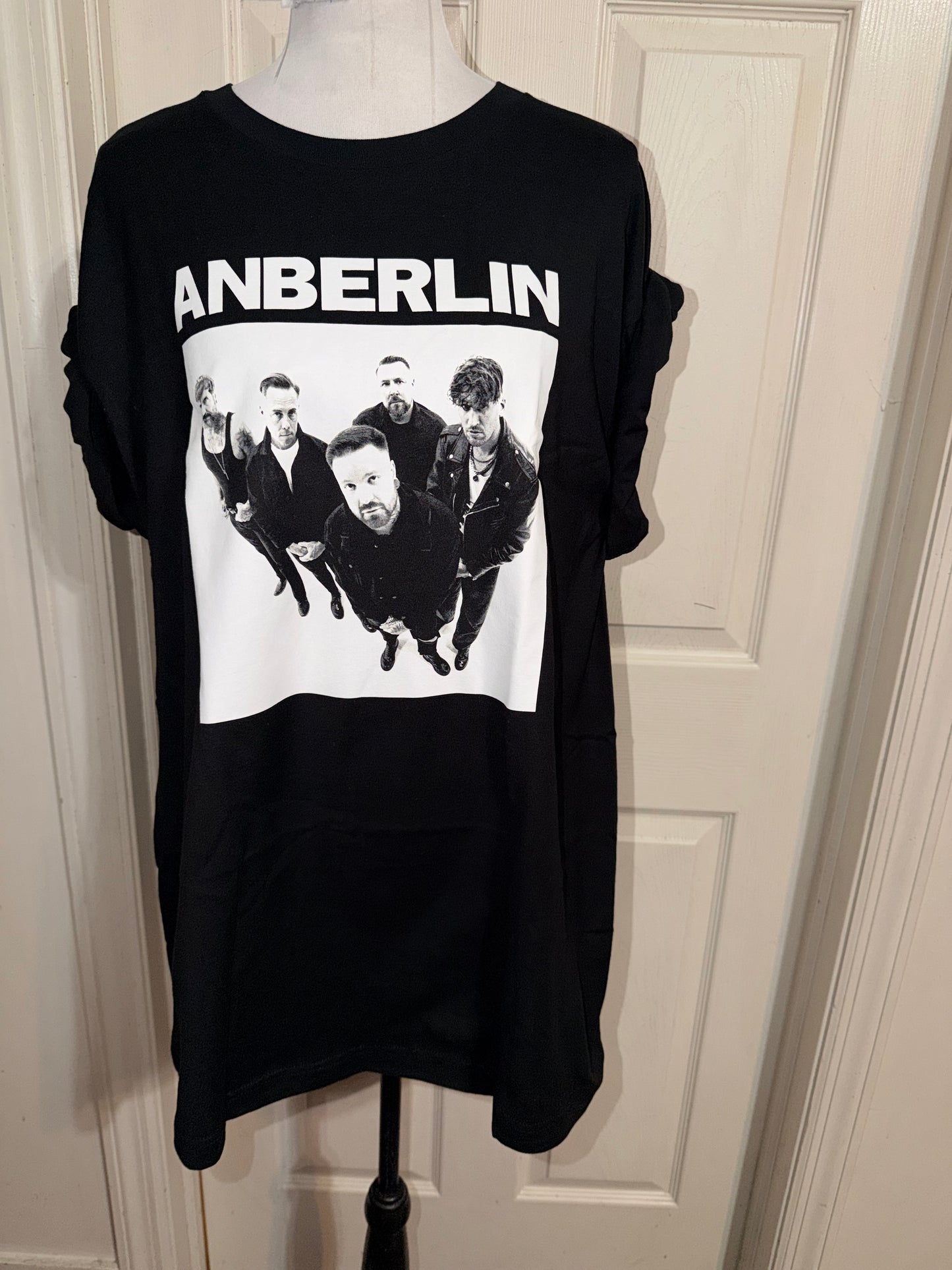 Anberlin Oversized Distressed Tee
