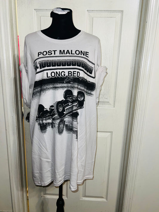 Post Malone Double Sided Oversized Distressed Tee